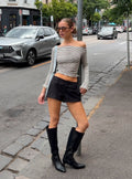Two Lovers Low Rise Short Black