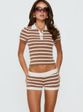 Highlights Jersey Striped Shorts Multi Stripe