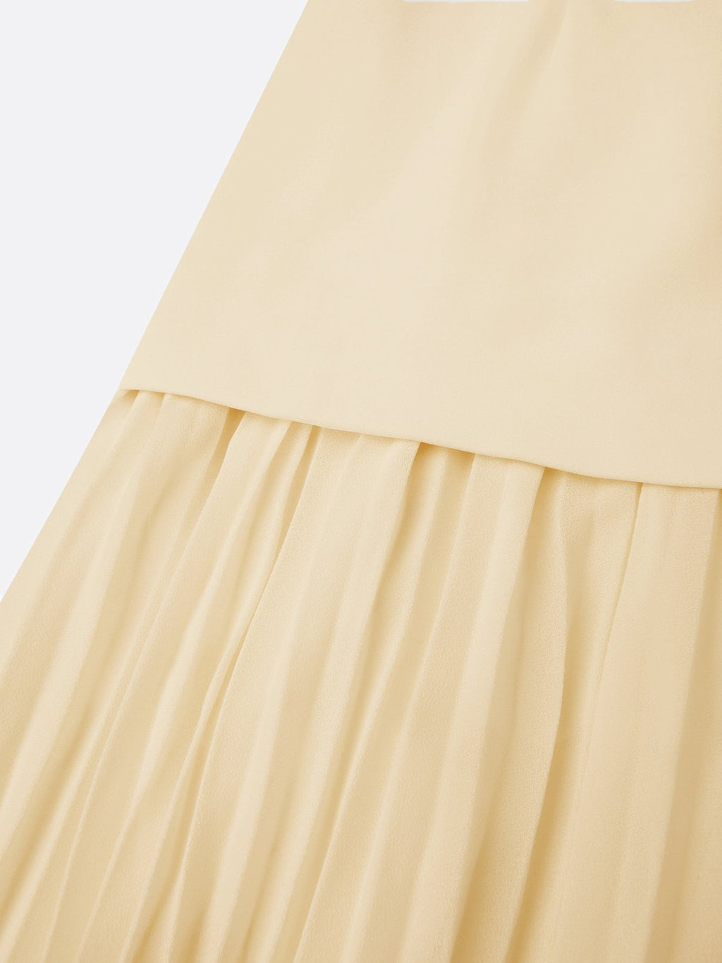 Women's Sleeveless Maxi Dress with Flowing Pleats ¨C Elegant Bridesmaid Gown