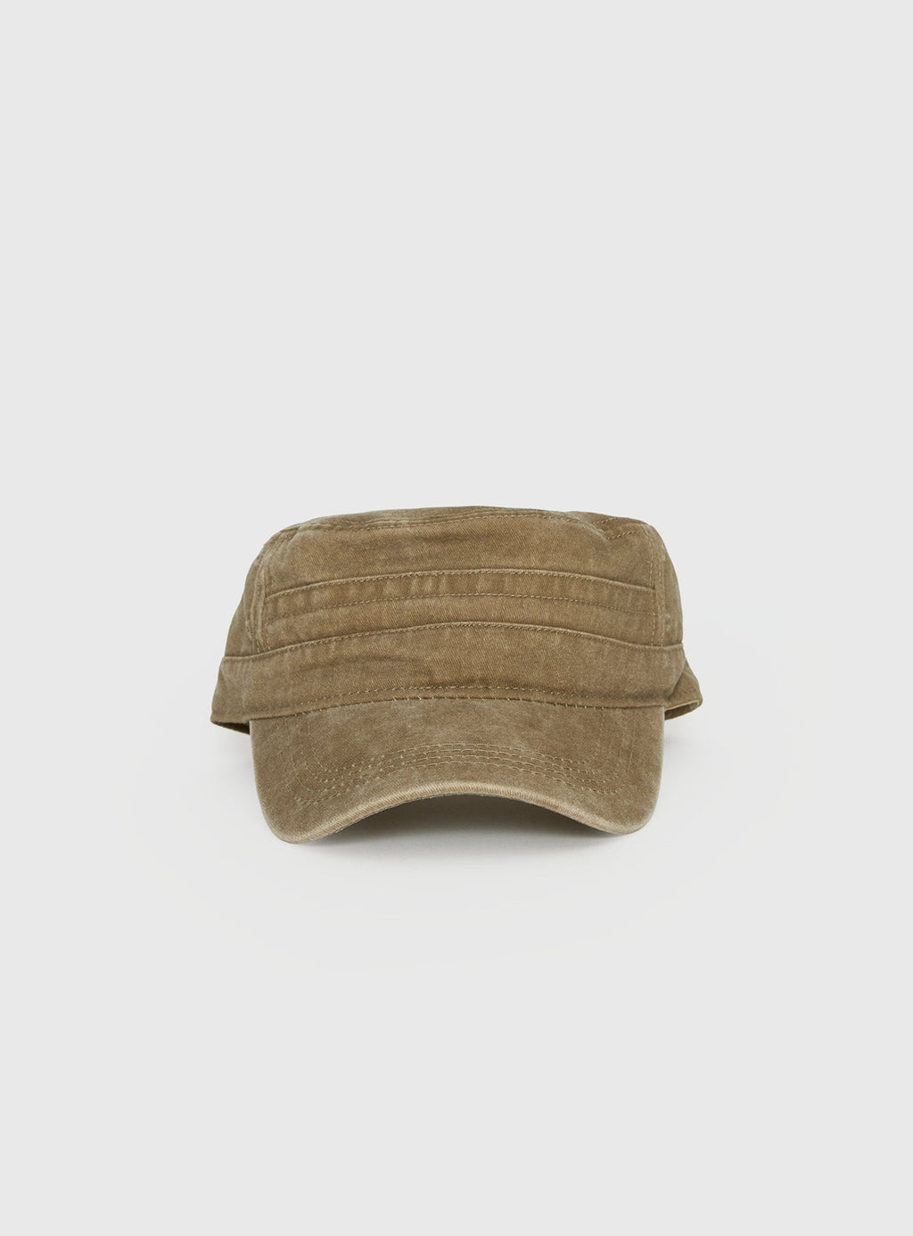Odera Military Cap Washed Washed Beige