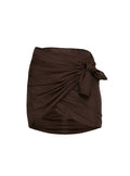 Erinna Sarong Brown    Satin sarong