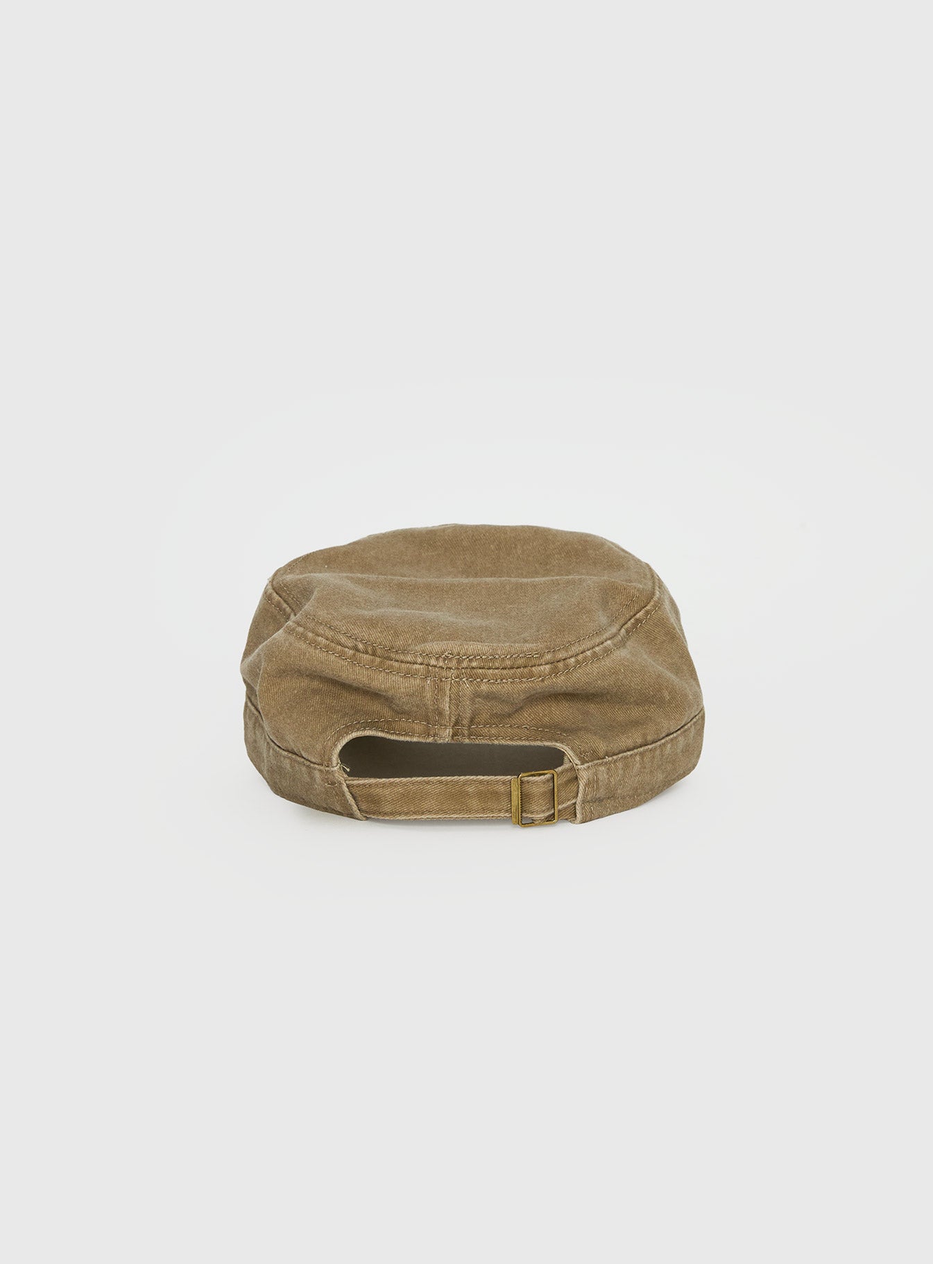 Odera Military Cap Washed Washed Beige