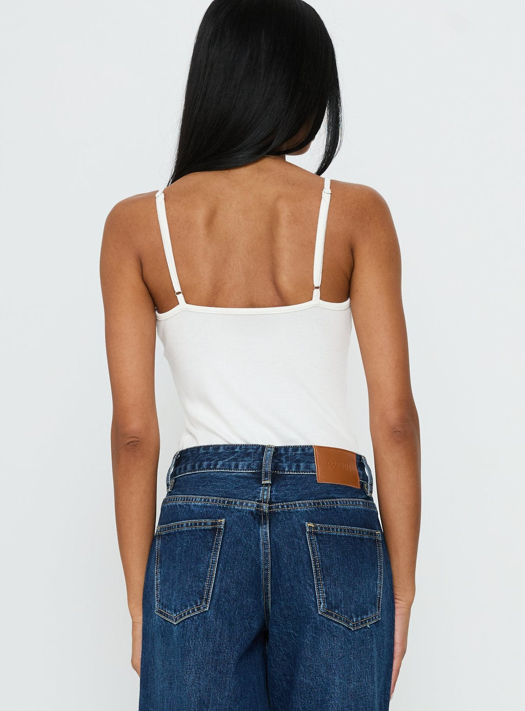 Nerisse Keyhole Bodysuit White