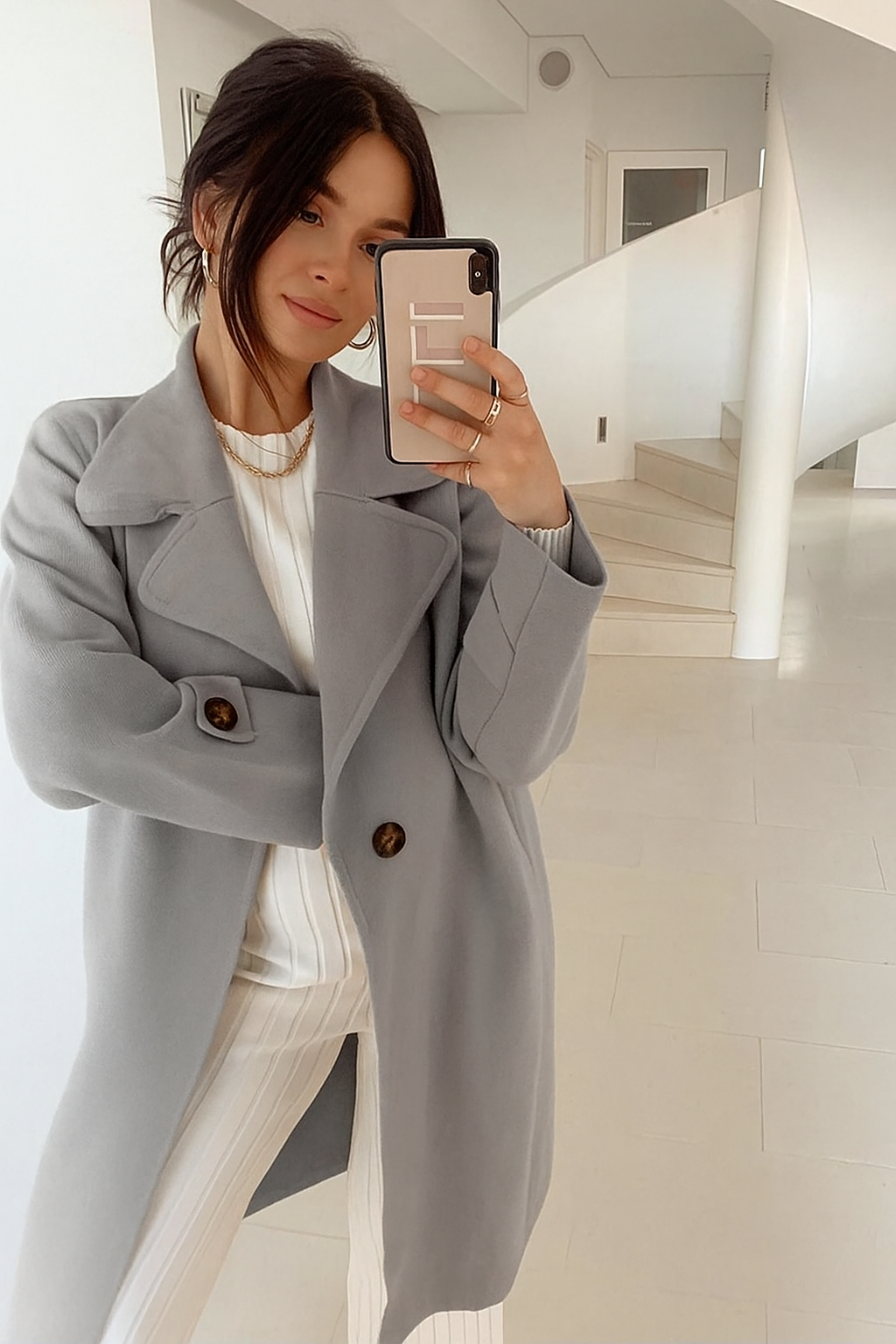 Fireplace Coat - Grey