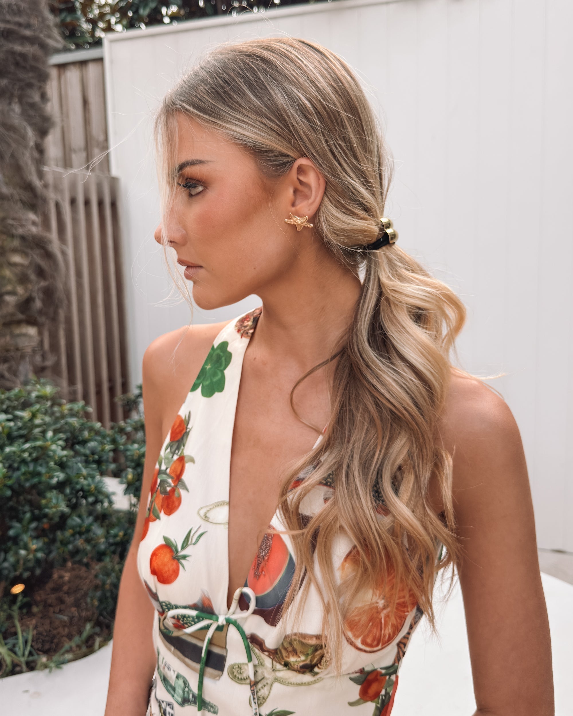 Alpharetta Dress - Beige Print