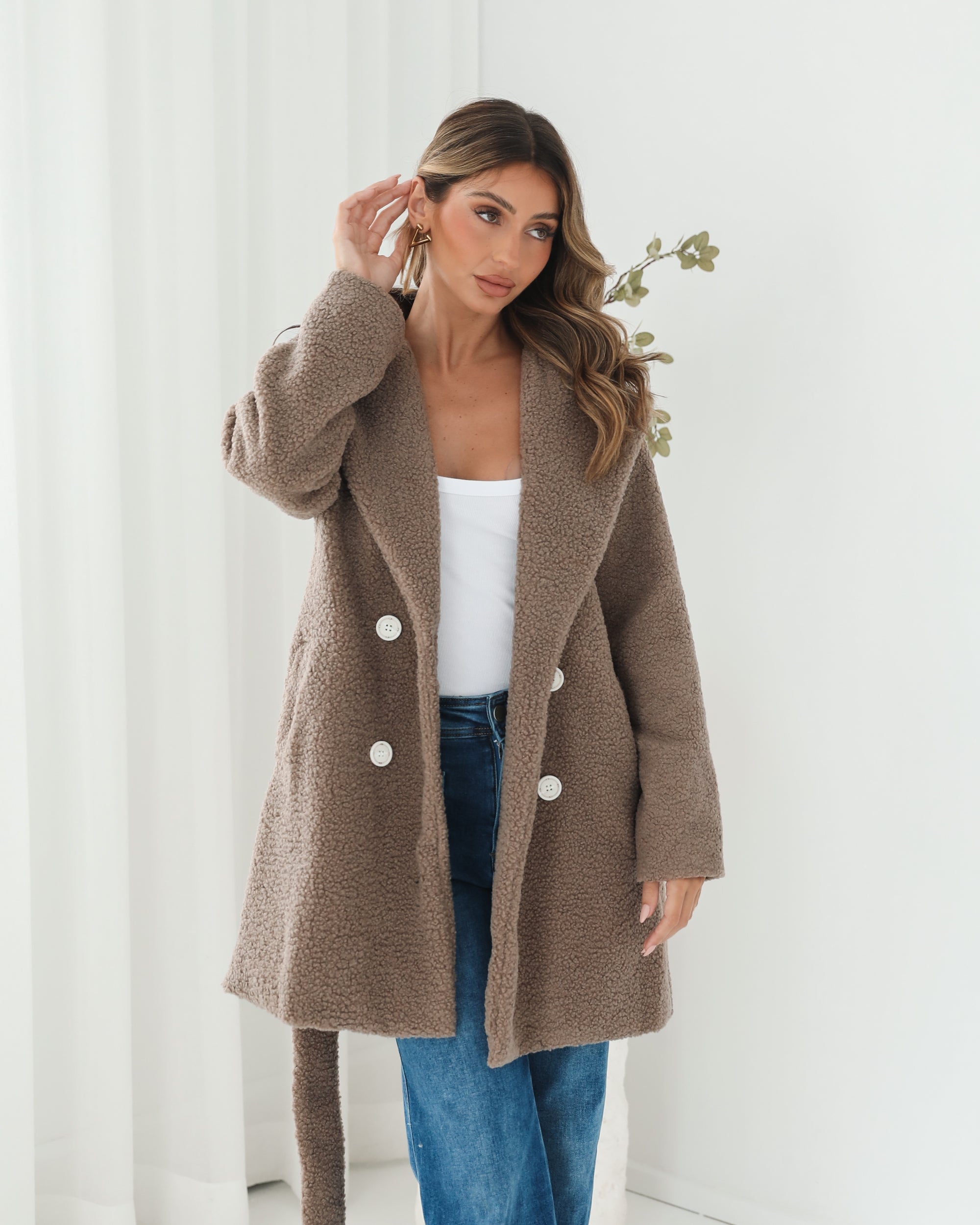 Brienna Jacket - Taupe