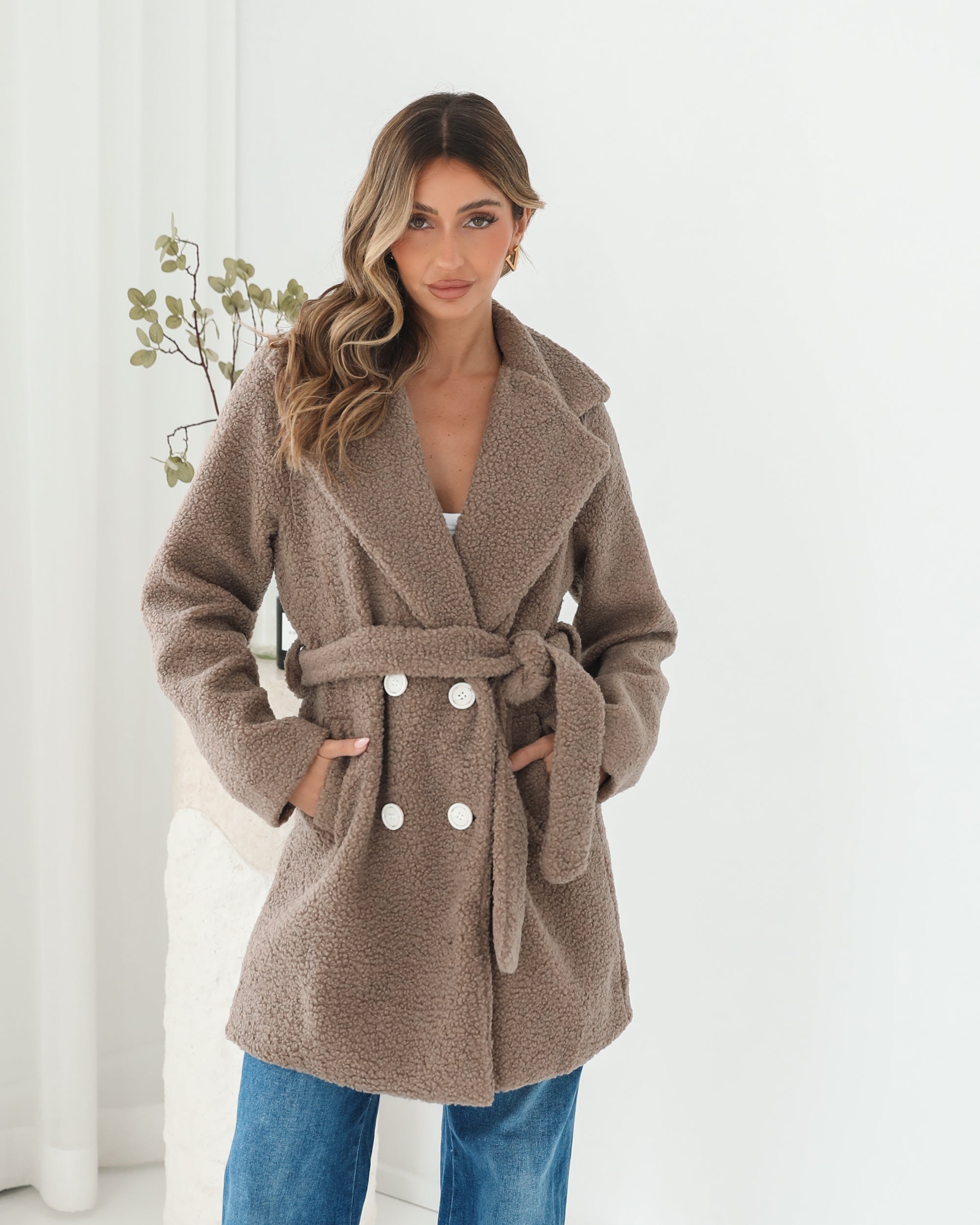 Brienna Jacket - Taupe