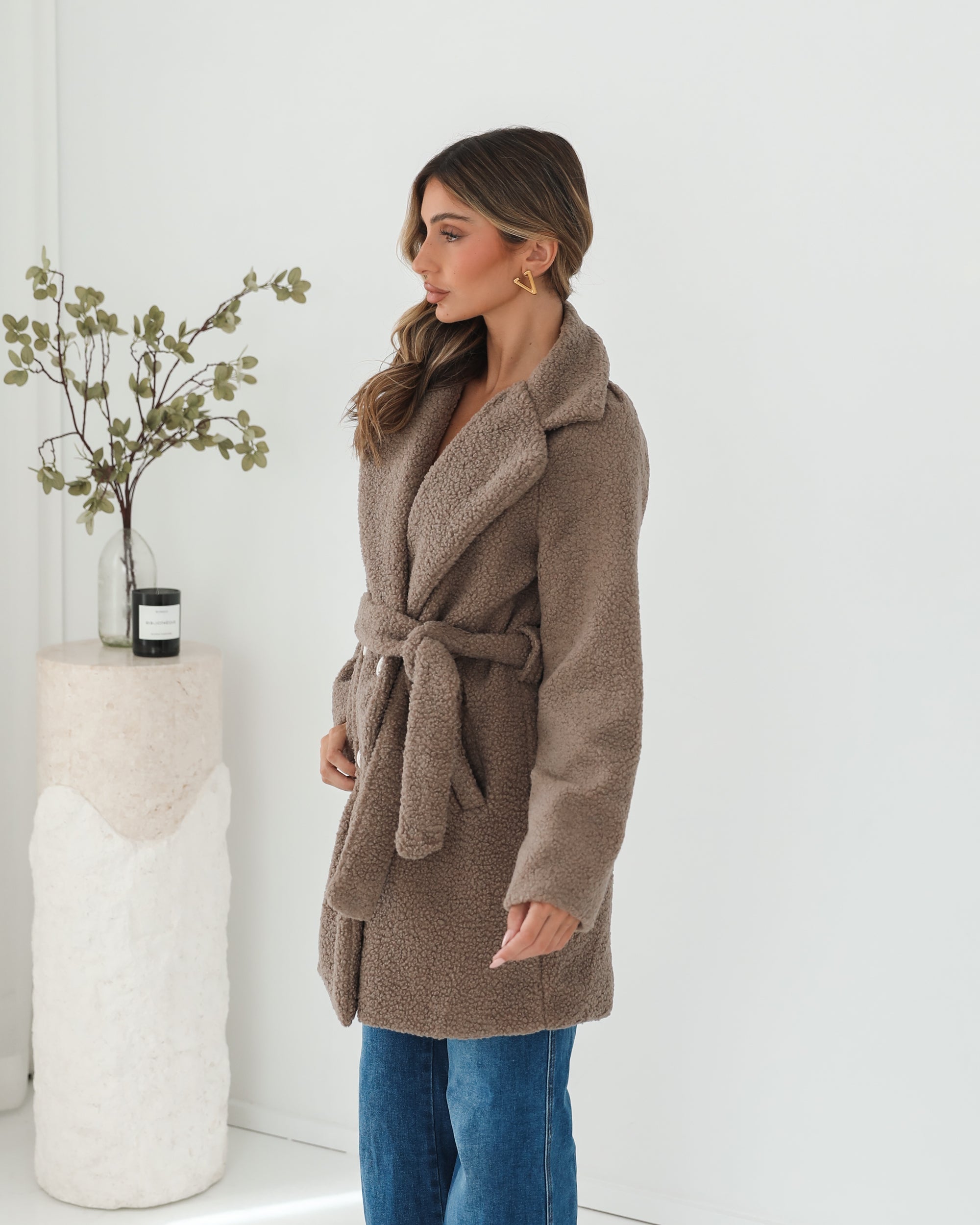 Brienna Jacket - Taupe
