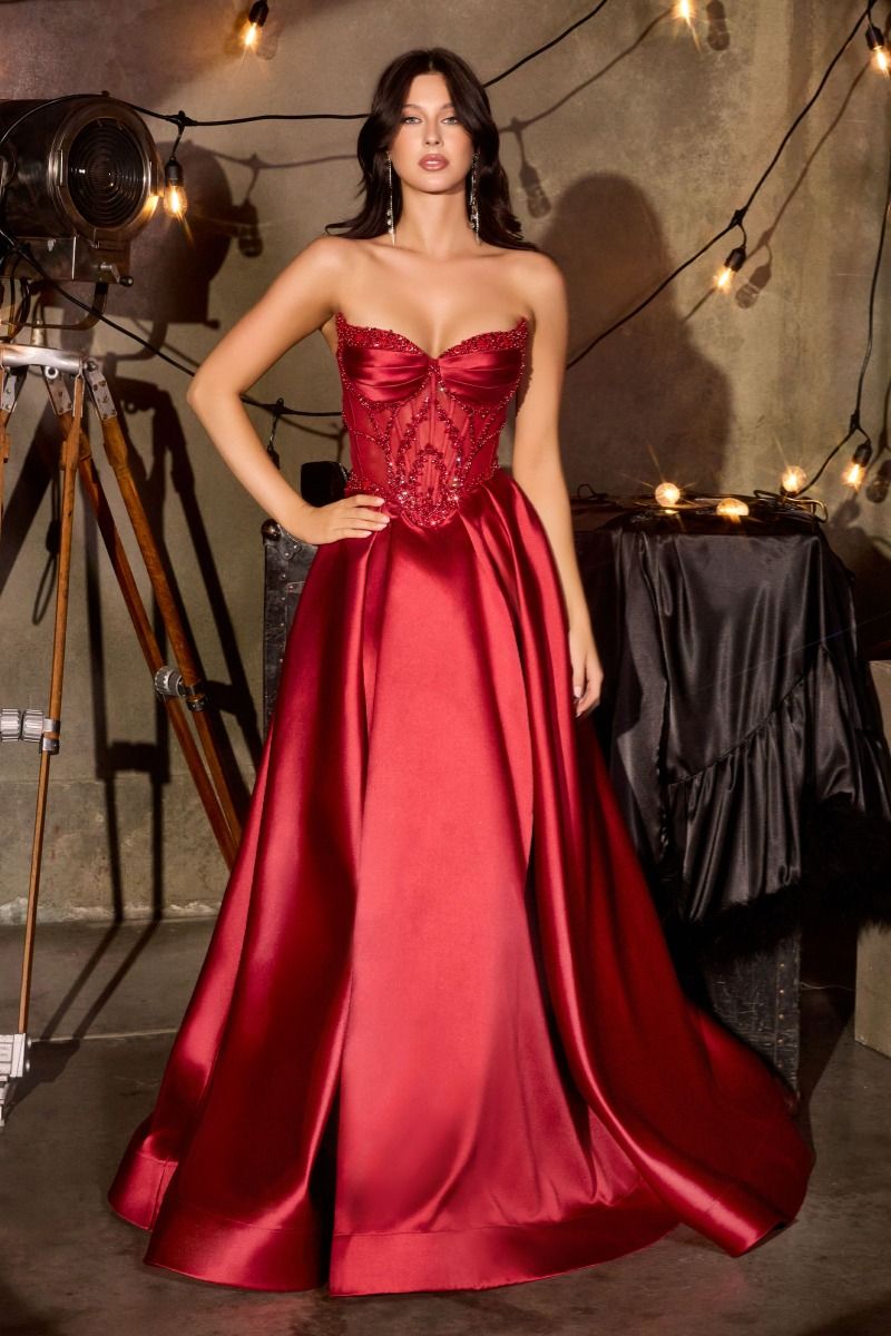 Annika Gown - A-line Corset Dress With Pockets