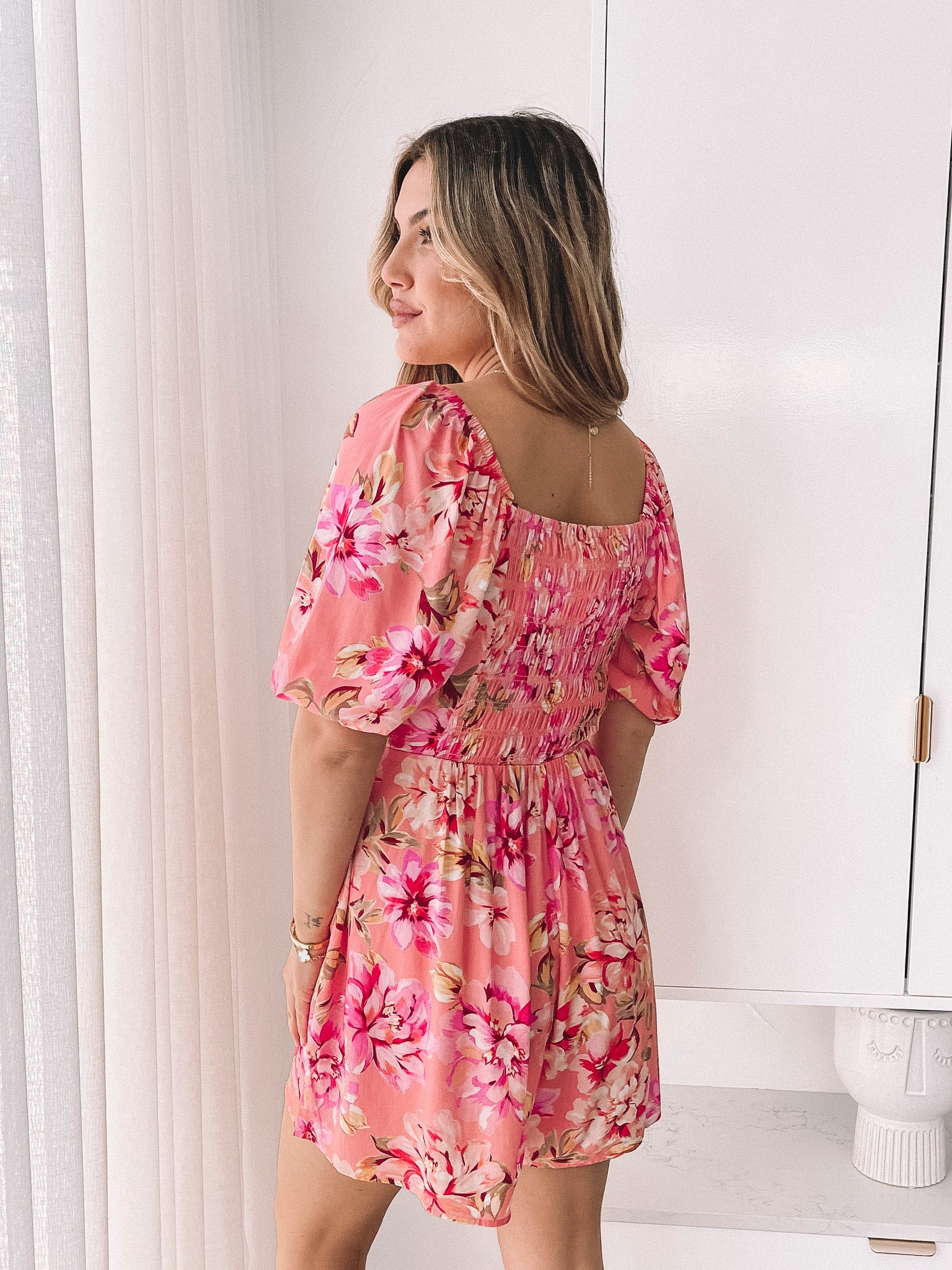 Carolana Playsuit - Peach Blossom