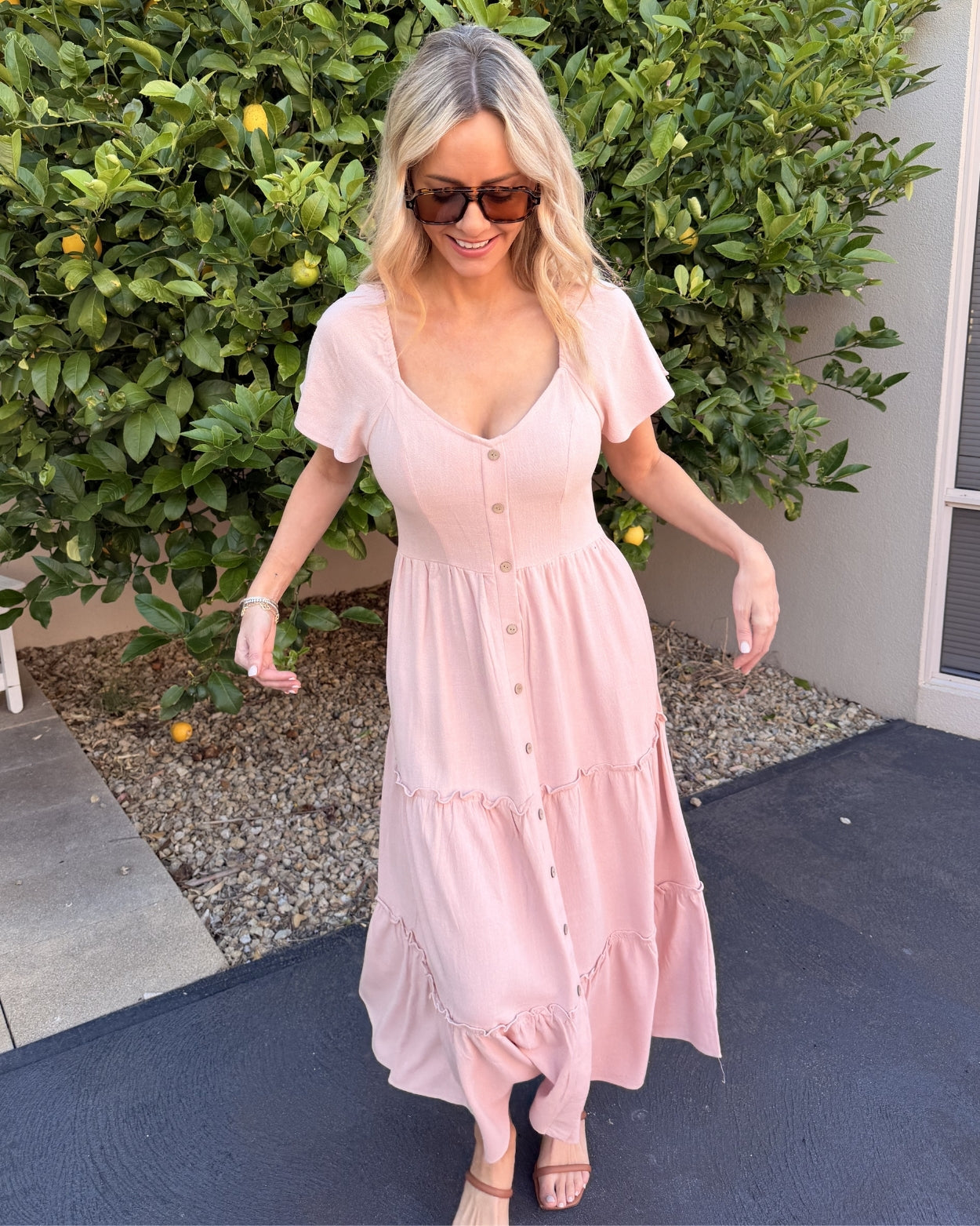 Celie Dress - Pink
