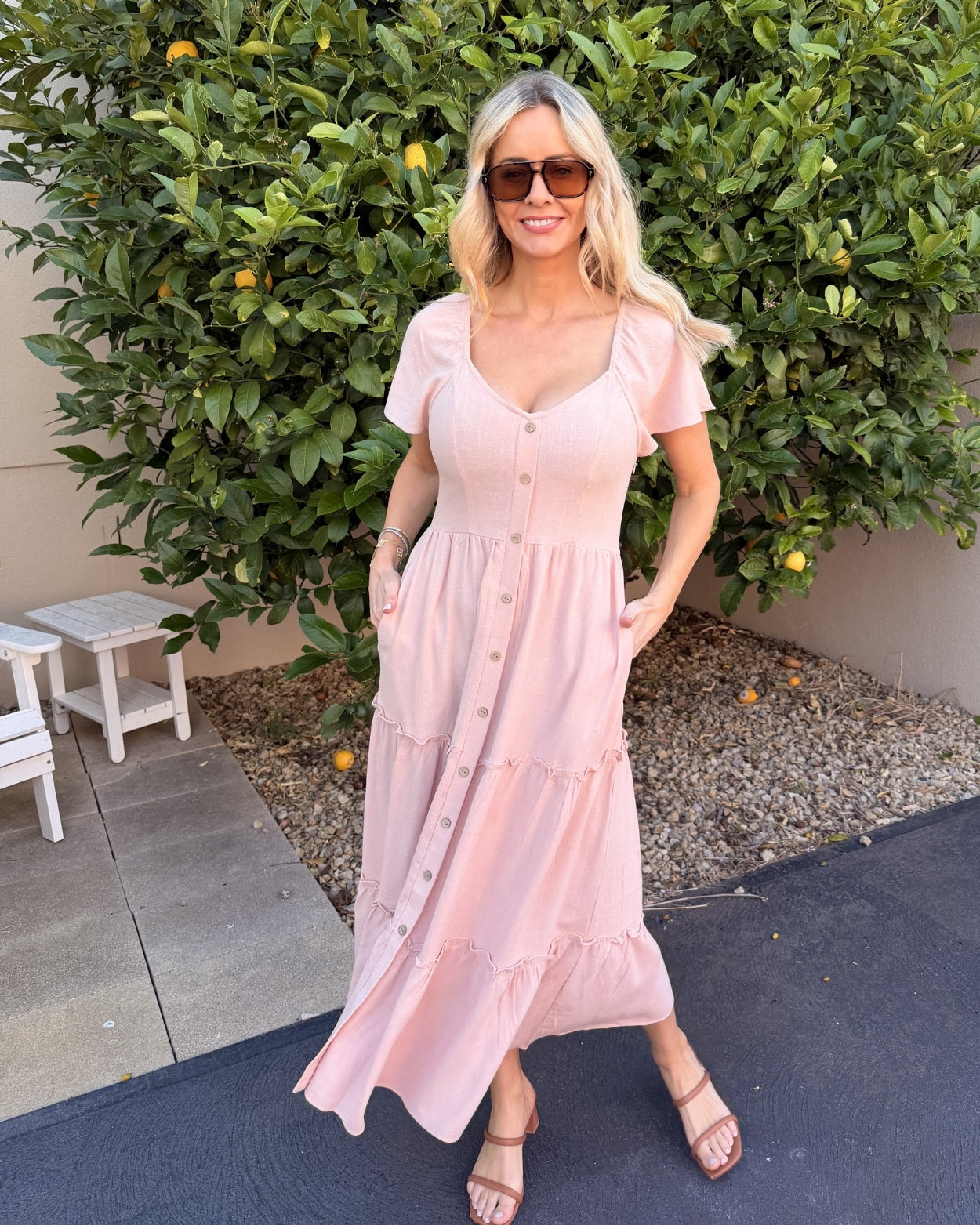 Celie Dress - Pink