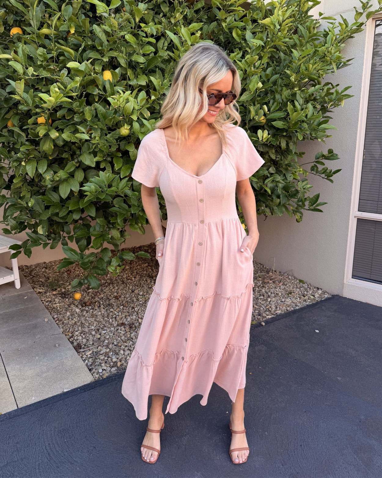 Celie Dress - Pink