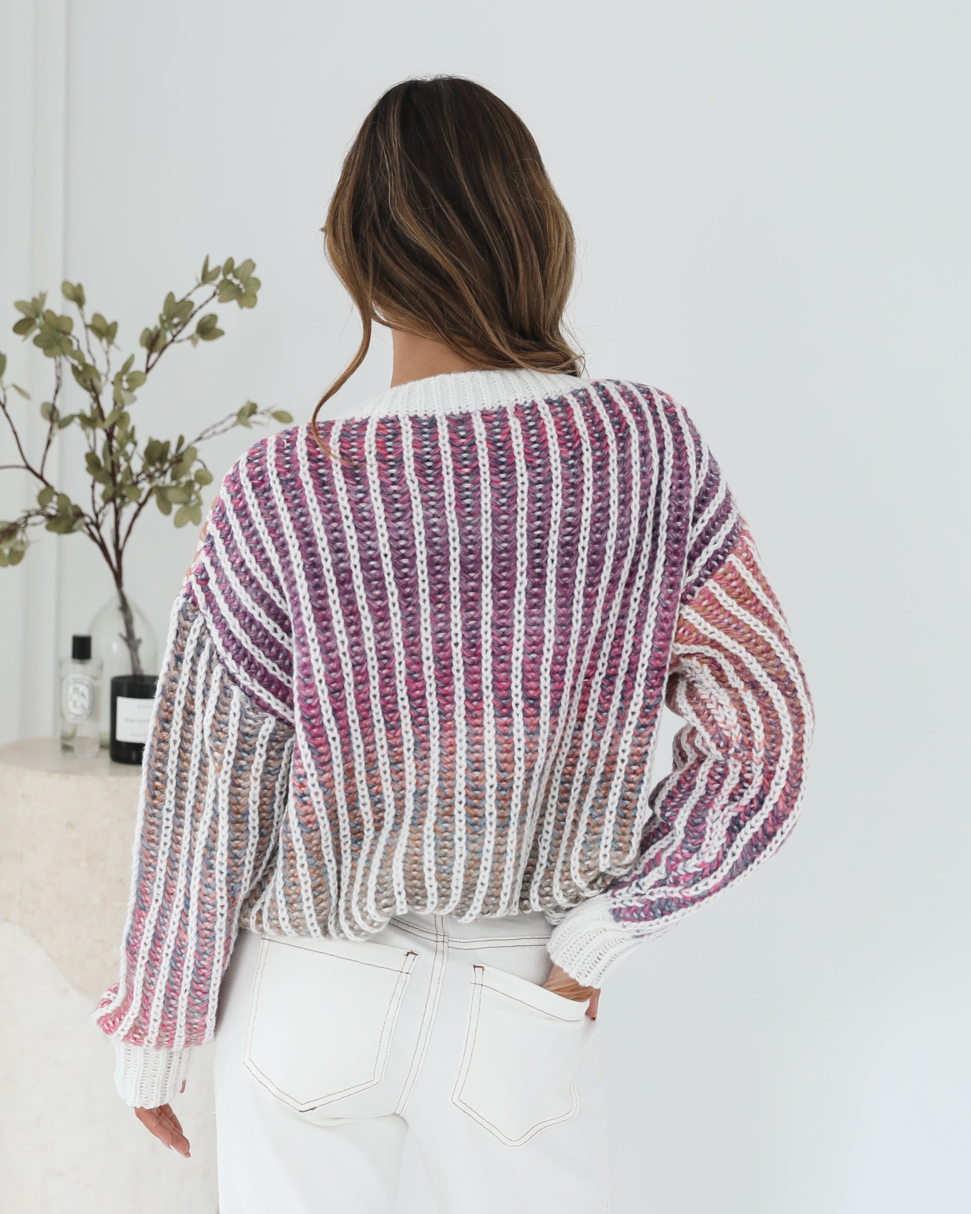 Daleena Knit - Pink Multi