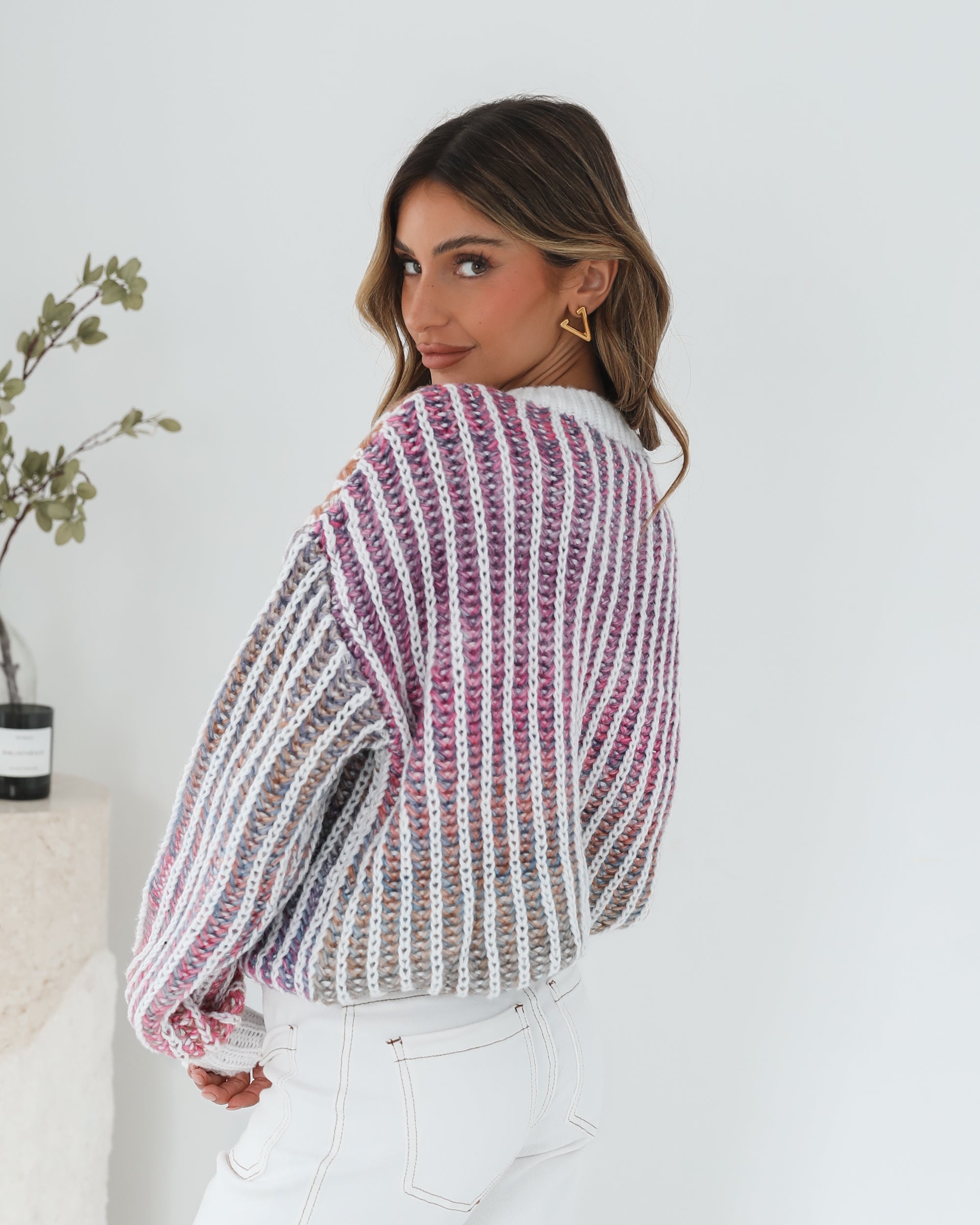 Daleena Knit - Pink Multi