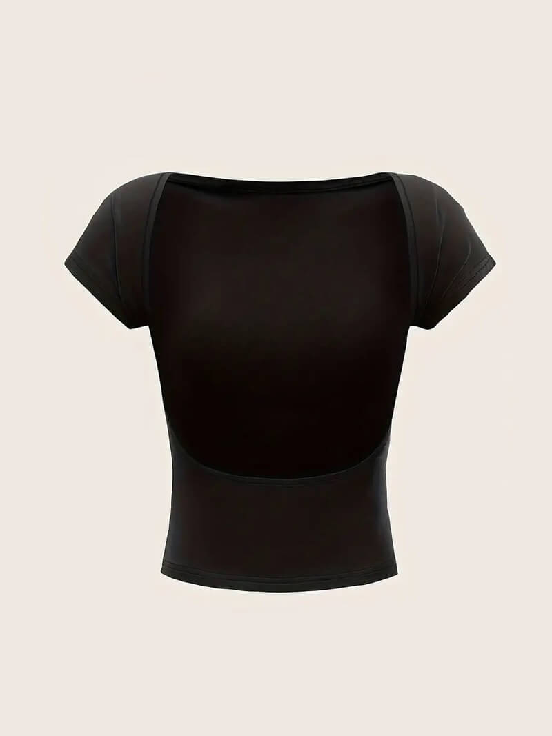 Women Backless Top