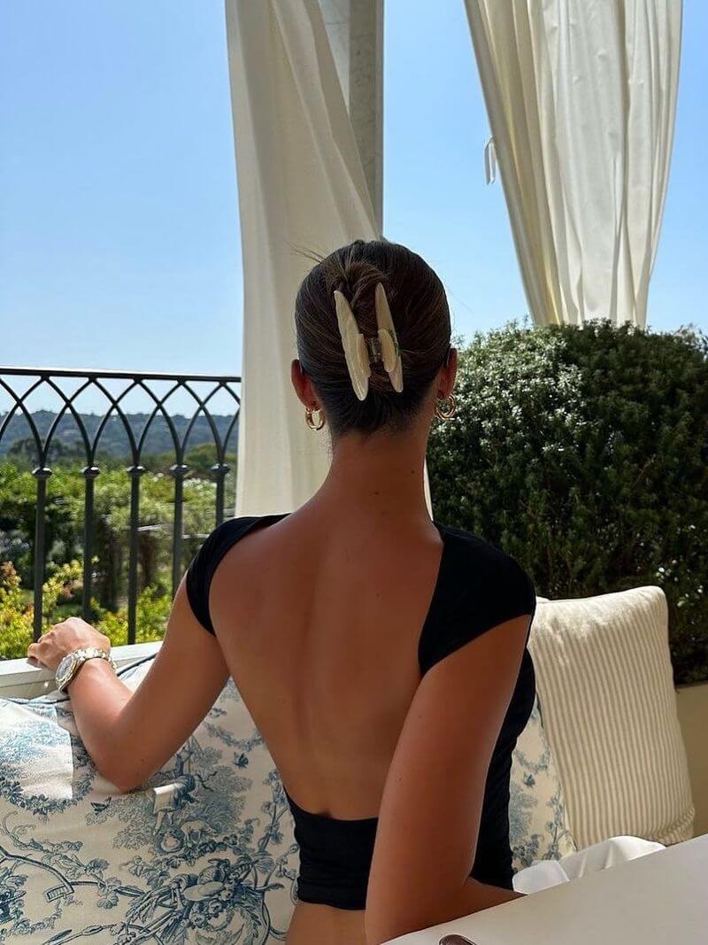 Women Backless Top
