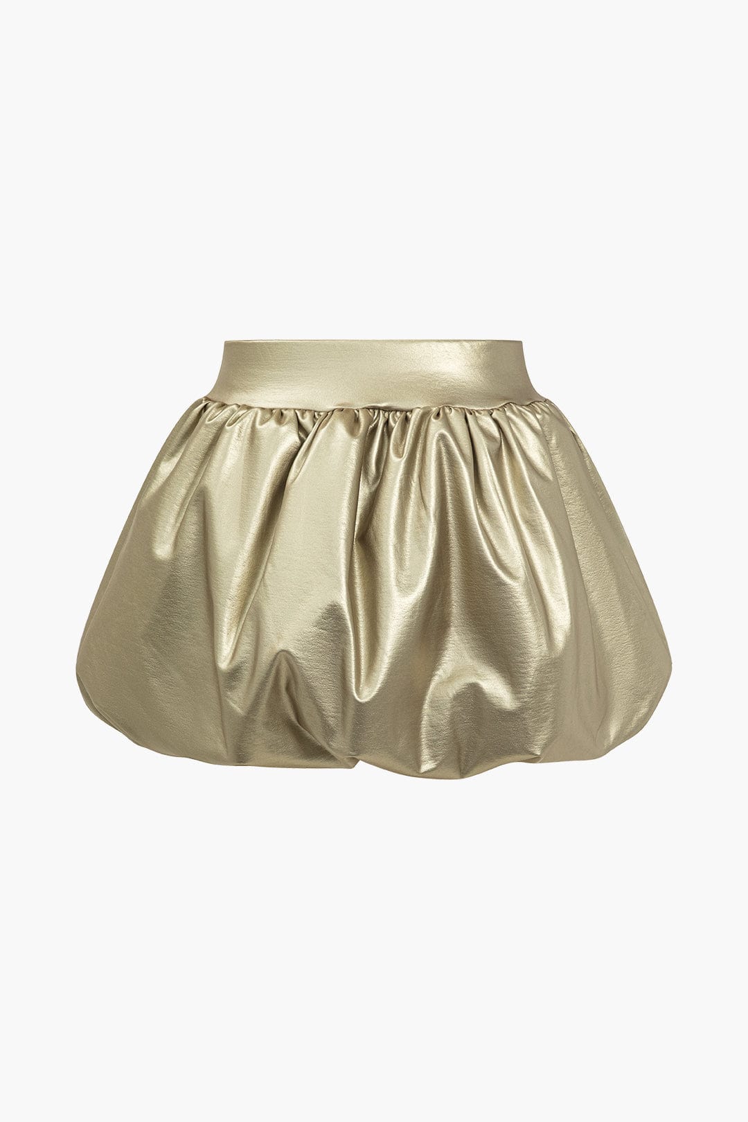 Women Balloon Mini Skirt