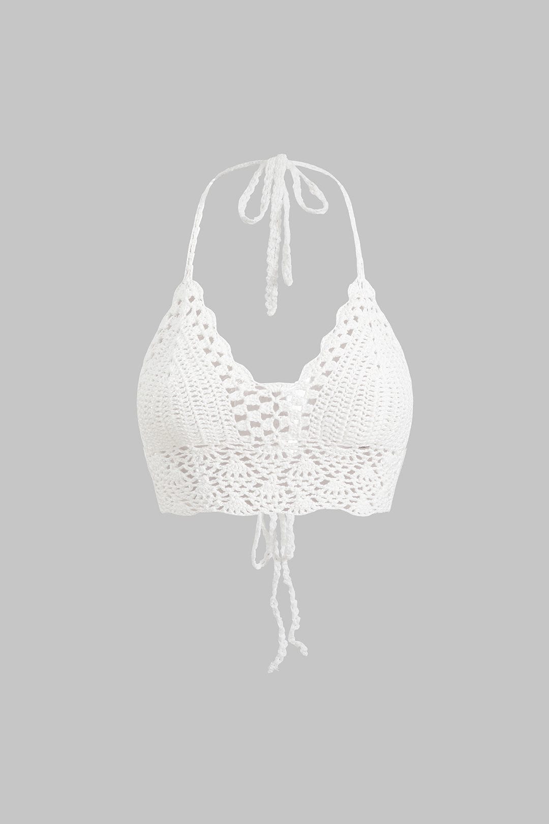 Women Crochet Crop Top