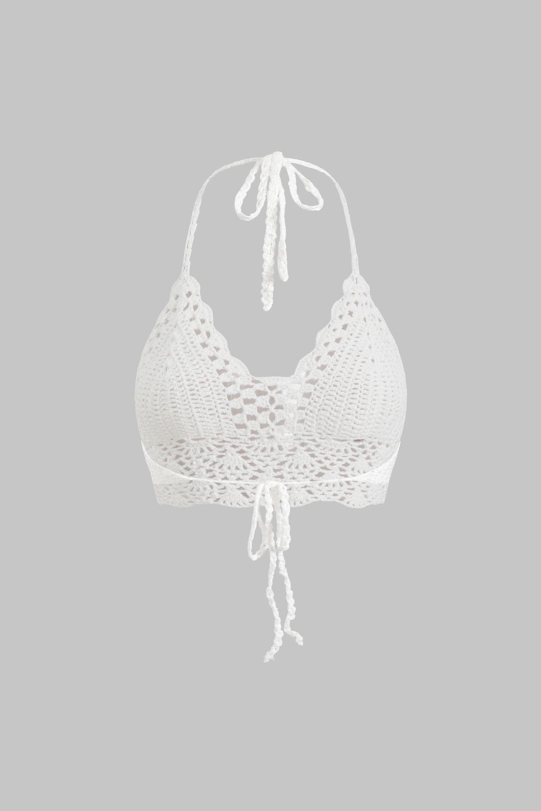 Women Crochet Crop Top