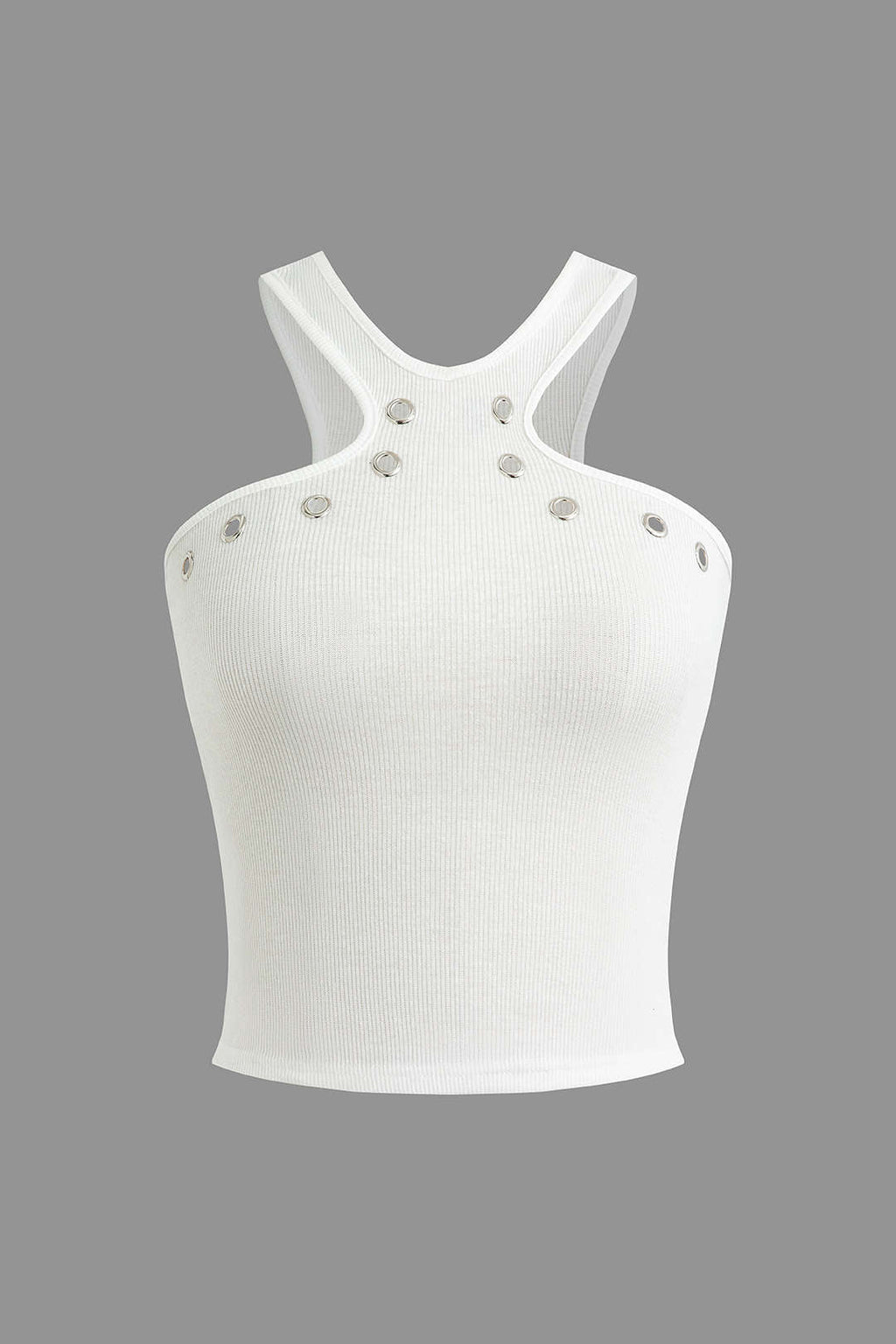 Women Tank Top With Cut-Outs