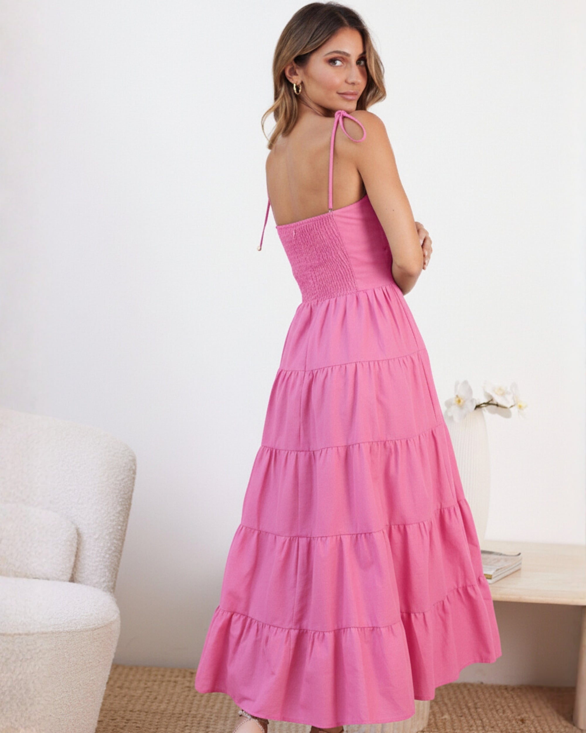 Elan Dress - Pink