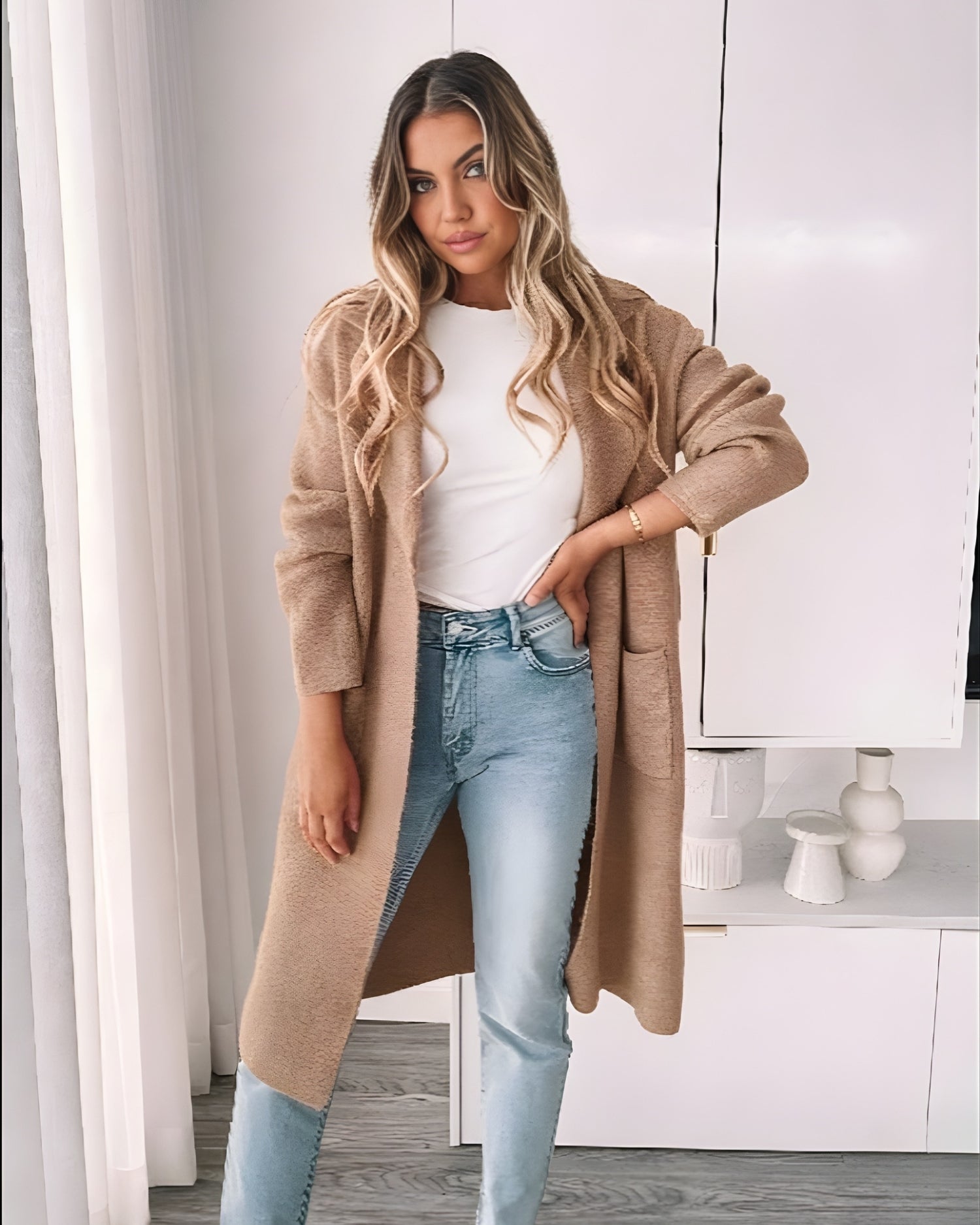 Evielyn Coatigan - Beige