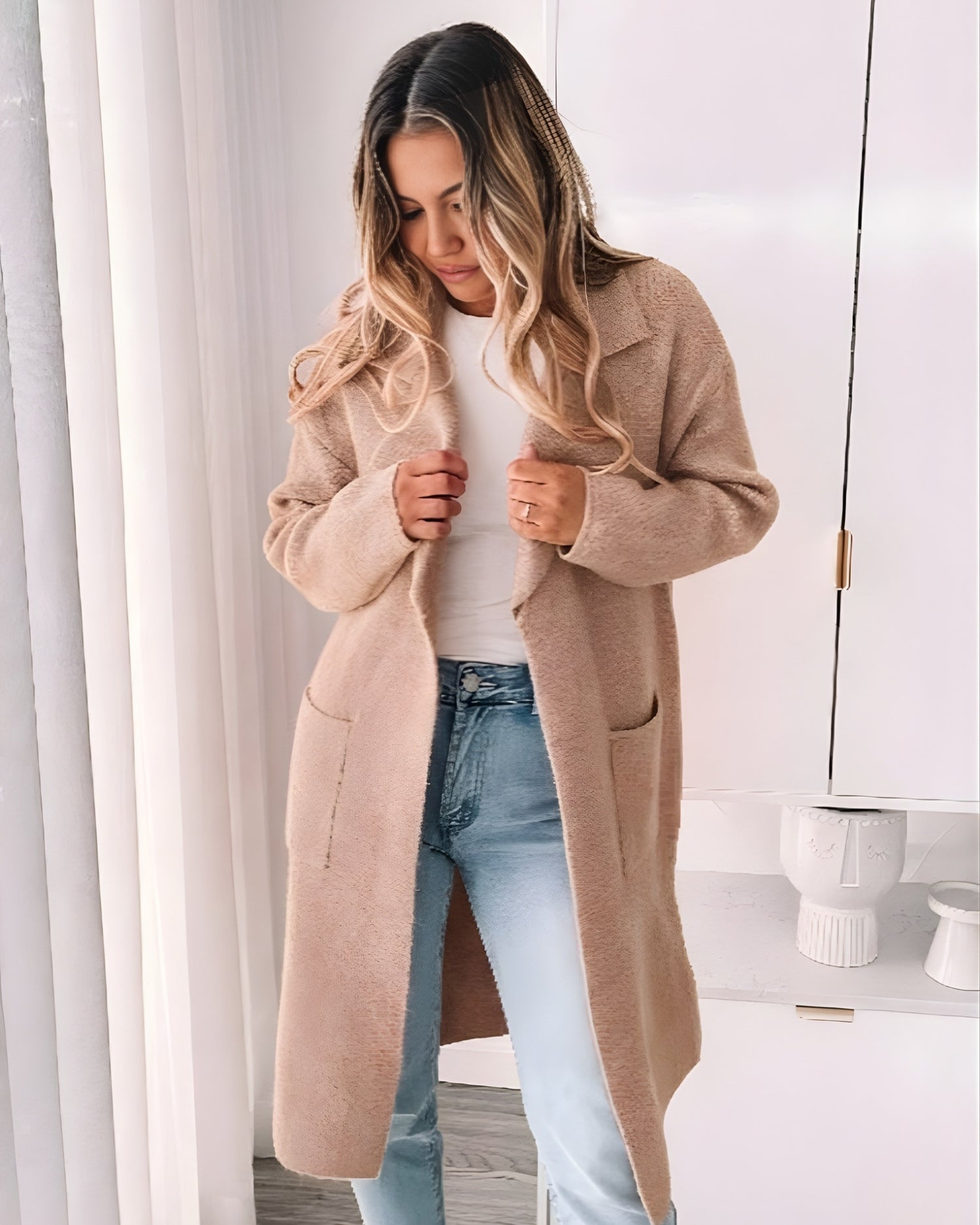 Evielyn Coatigan - Beige