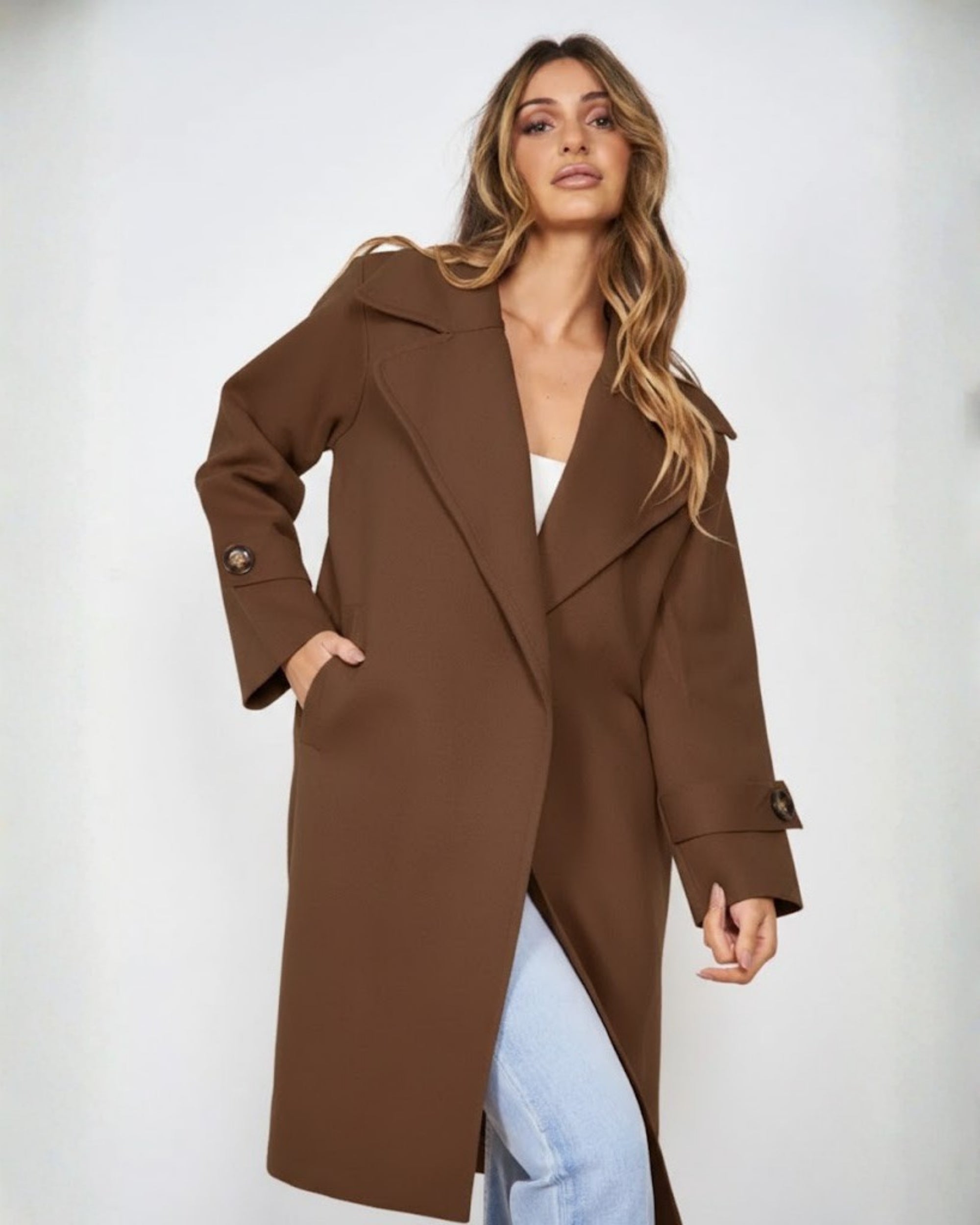 Fireplace Coat - Mocha