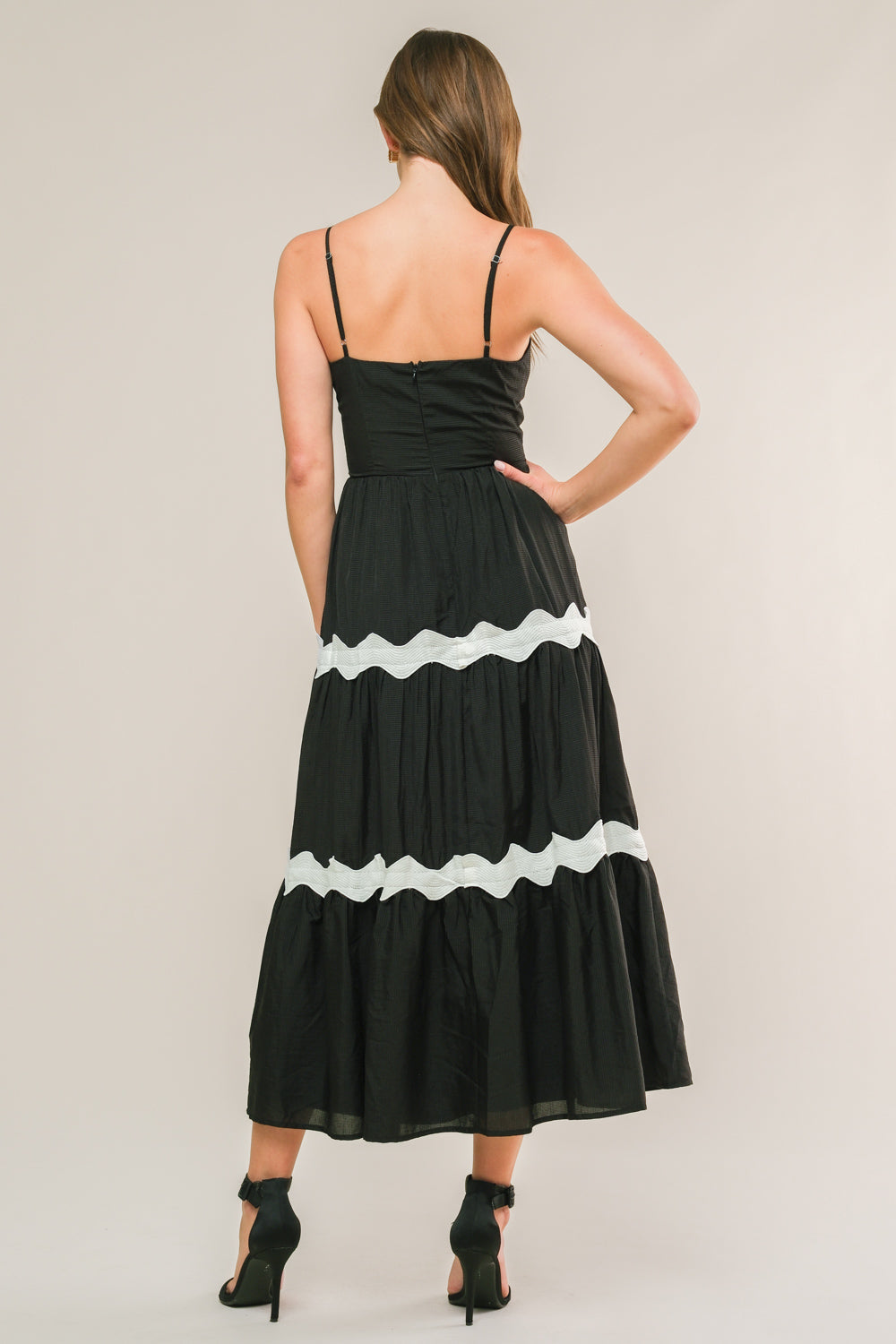 SUMMER SPRITZ - RIC RAC MIDI DRESS