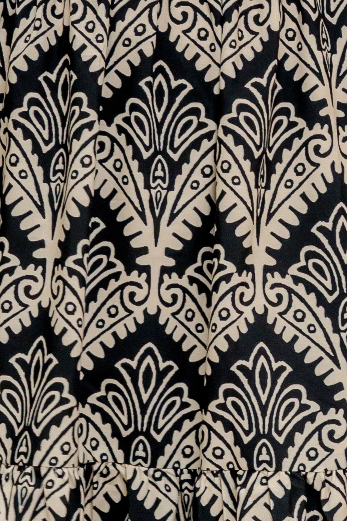 Hazelwood Garden Maxi Dress - Black & Ivory - FINAL SALE