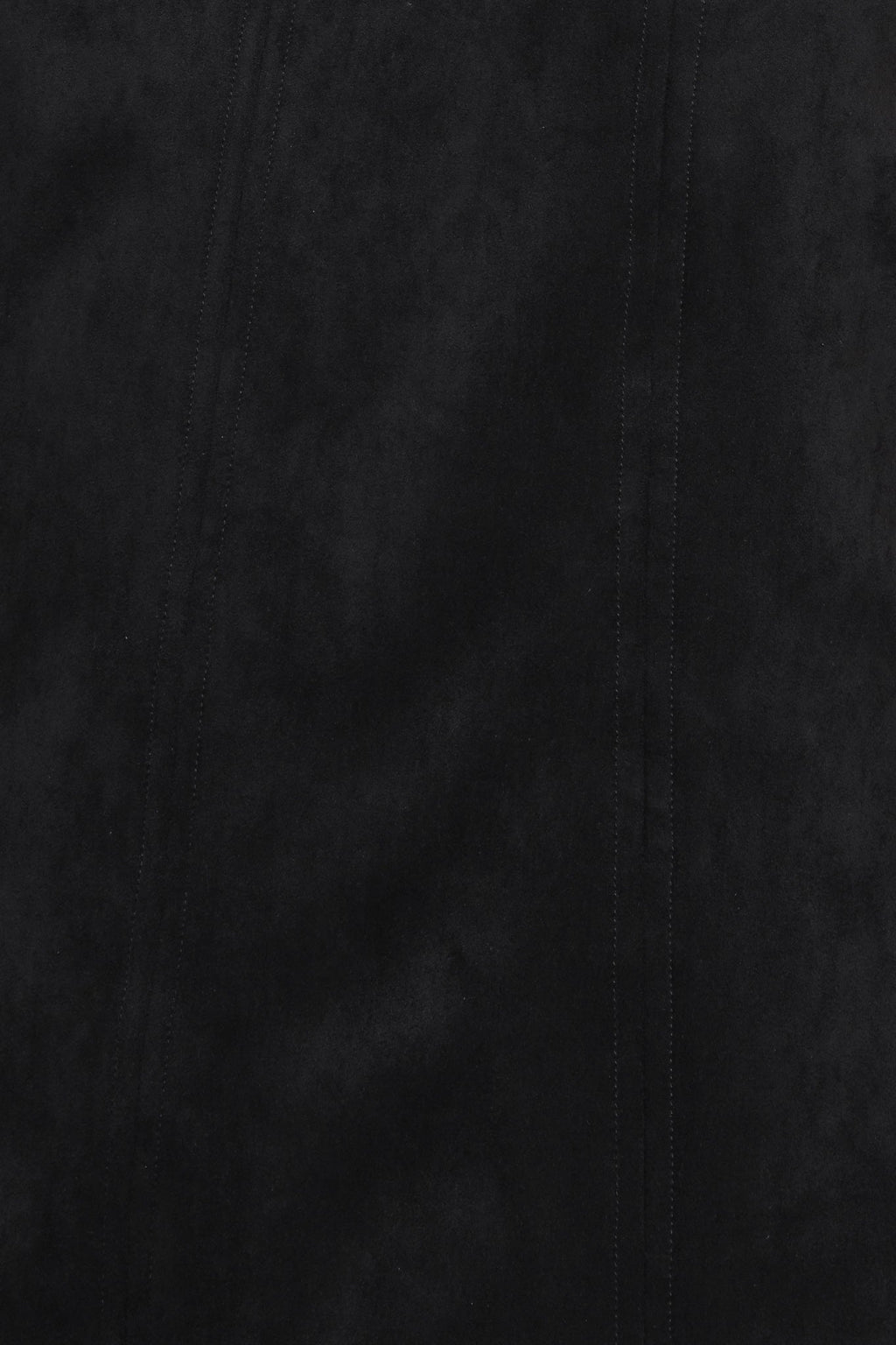 CITY SLEEK FAUX SUEDE & LEATHER SHIFT DRESS