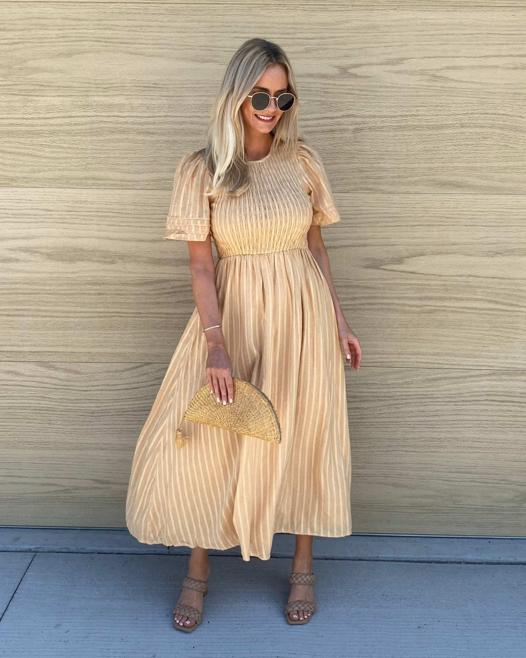 Iolana Dress - Beige