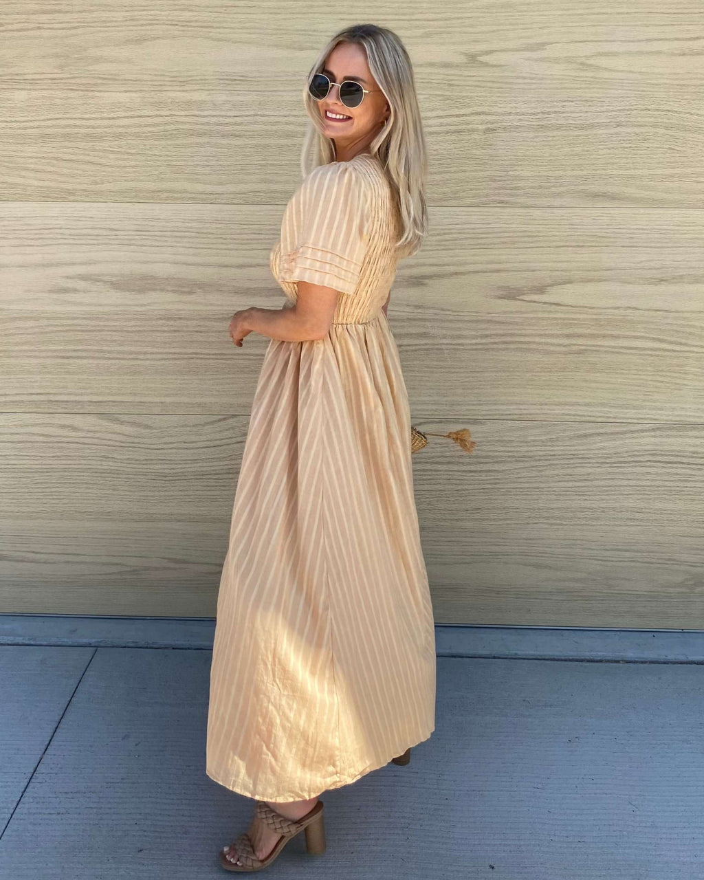 Iolana Dress - Beige
