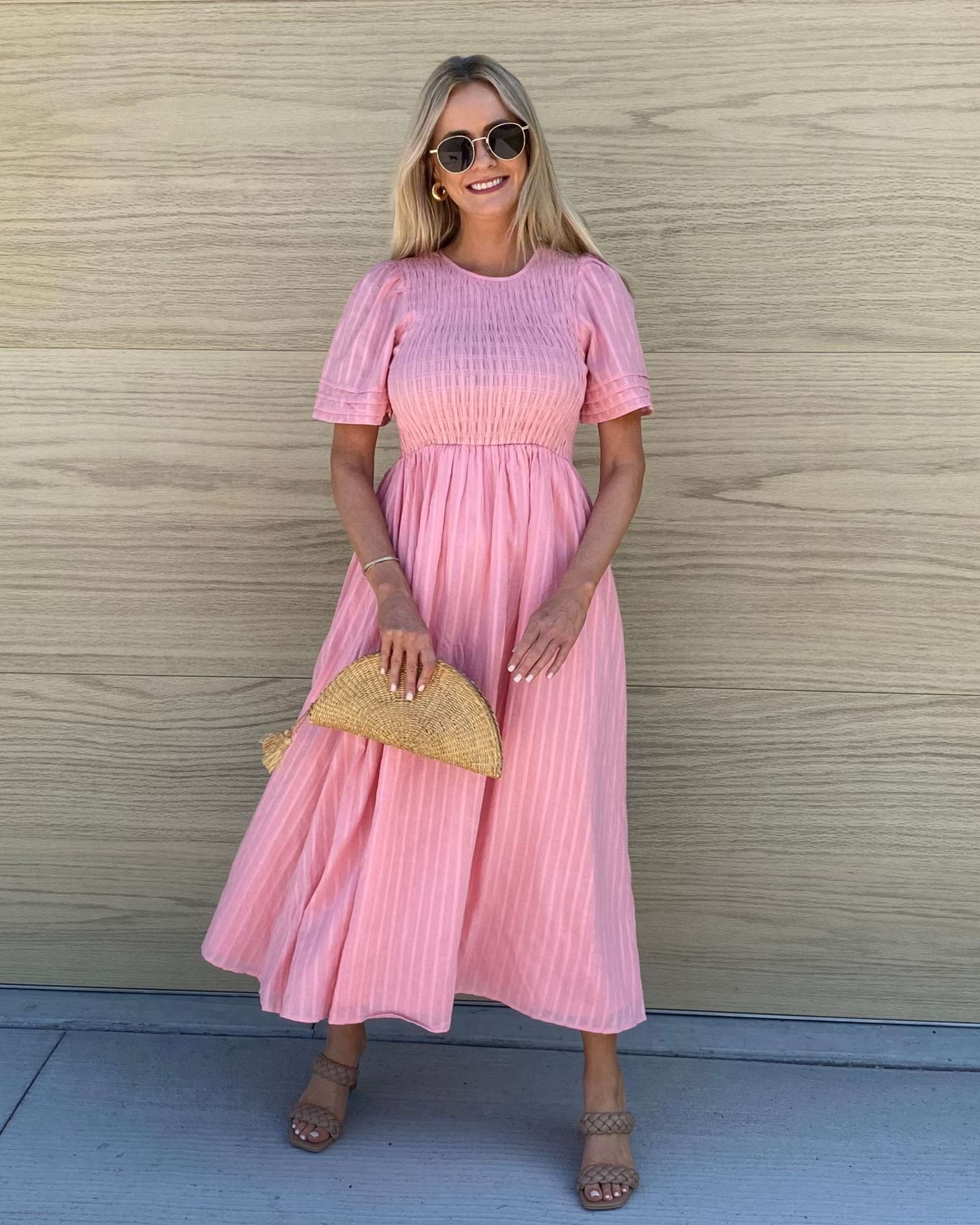Iolana Dress - Pink