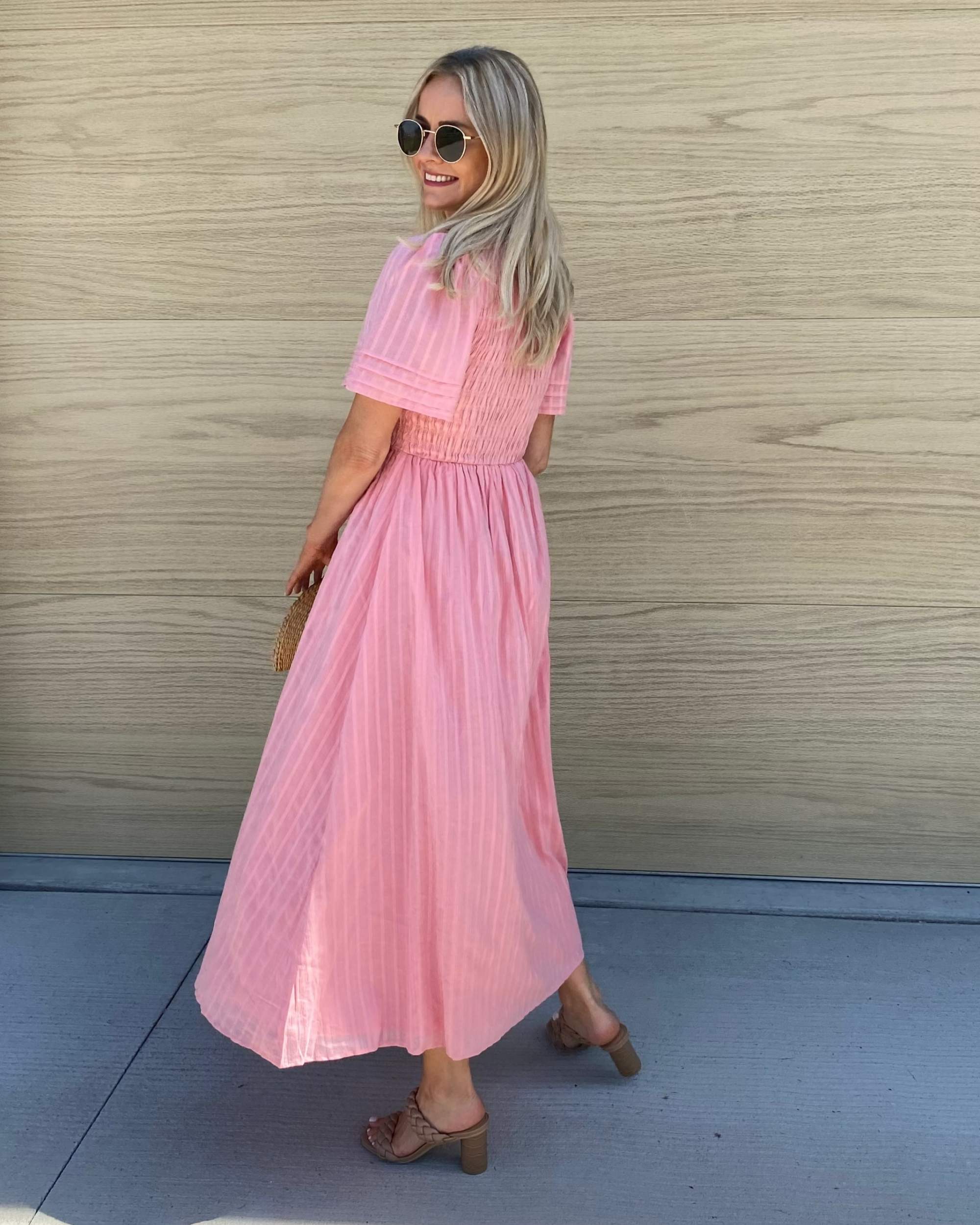 Iolana Dress - Pink