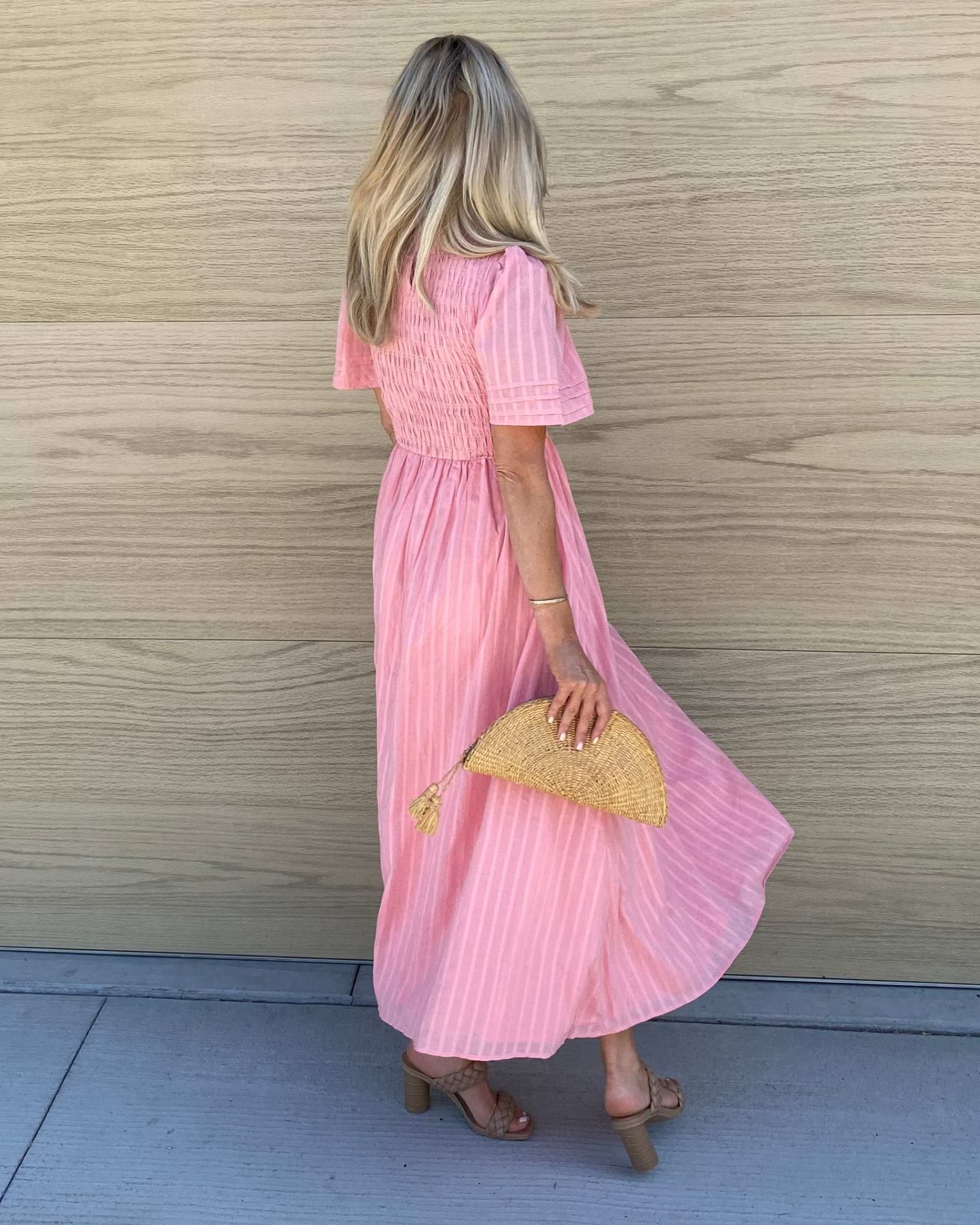 Iolana Dress - Pink
