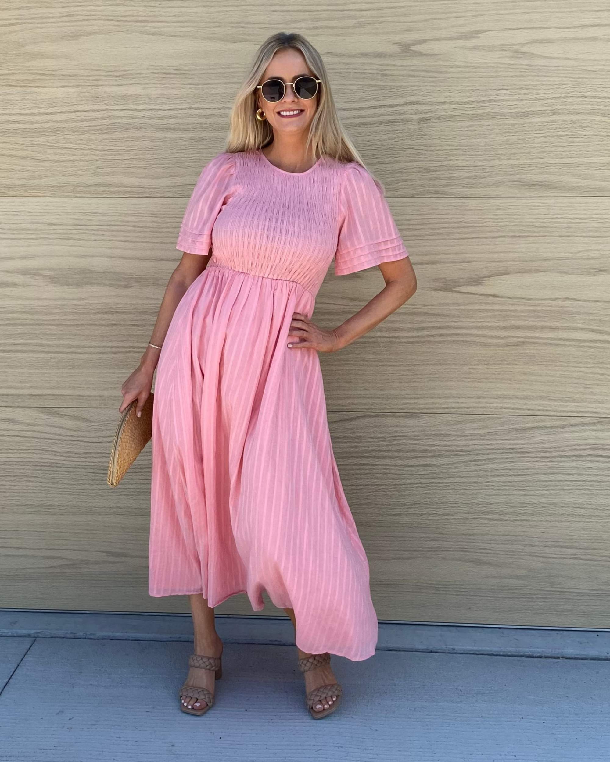 Iolana Dress - Pink