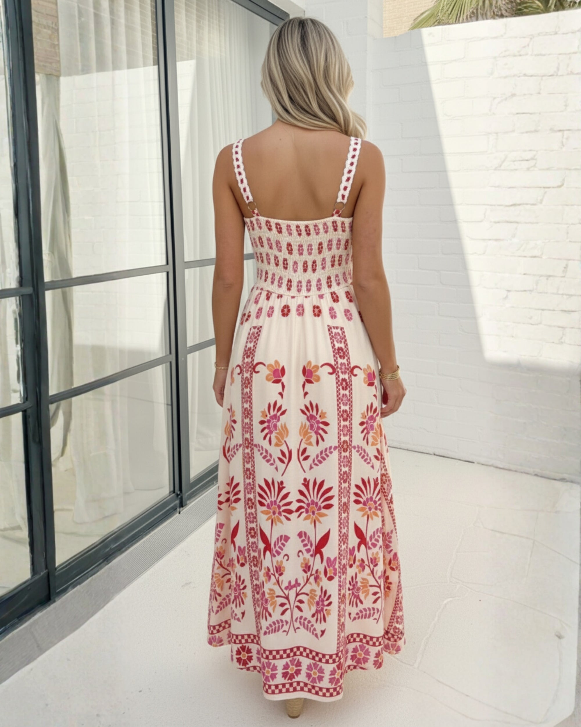 Ione Dress - Pink Multi