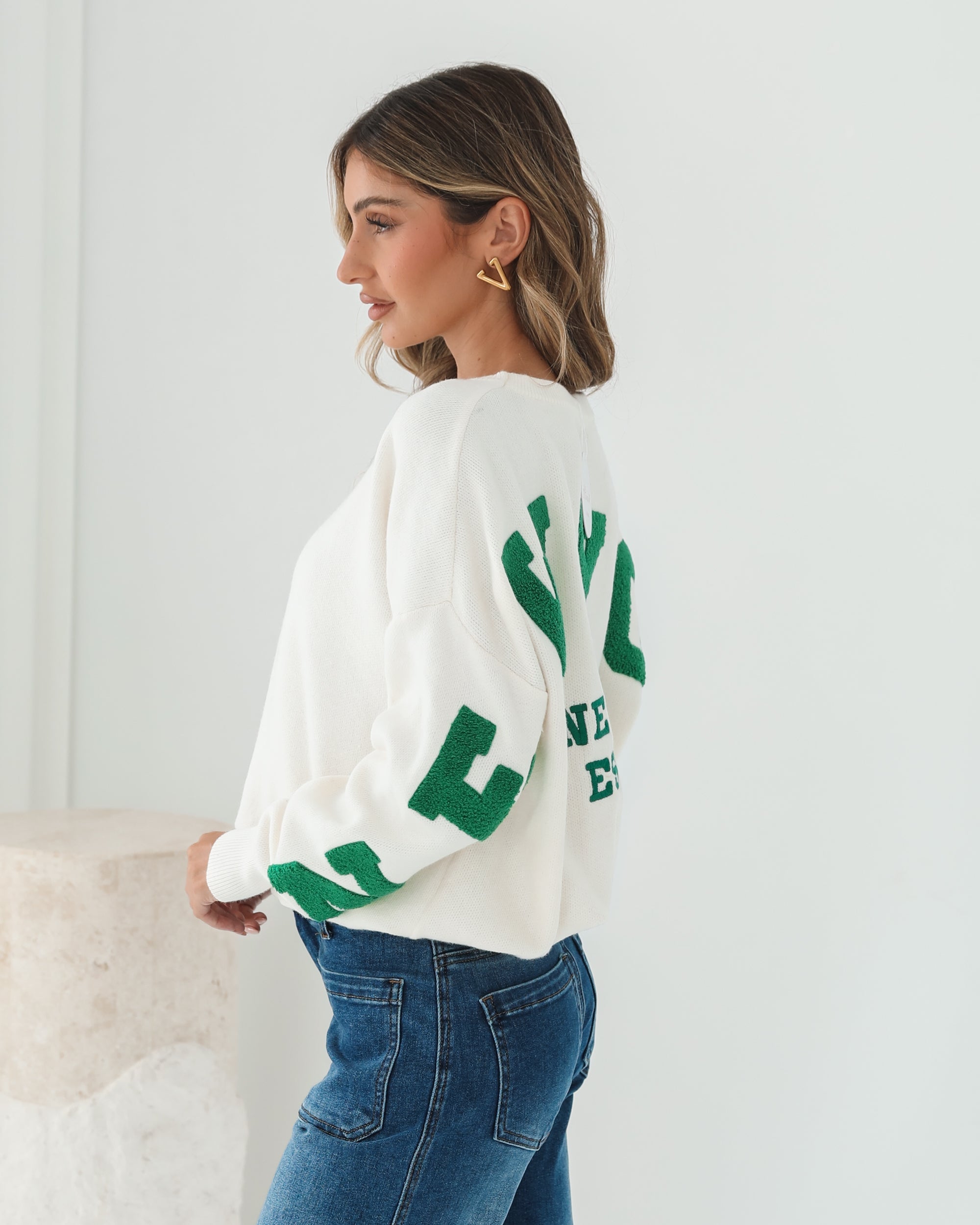 Kerrianne Knit - Green Multi