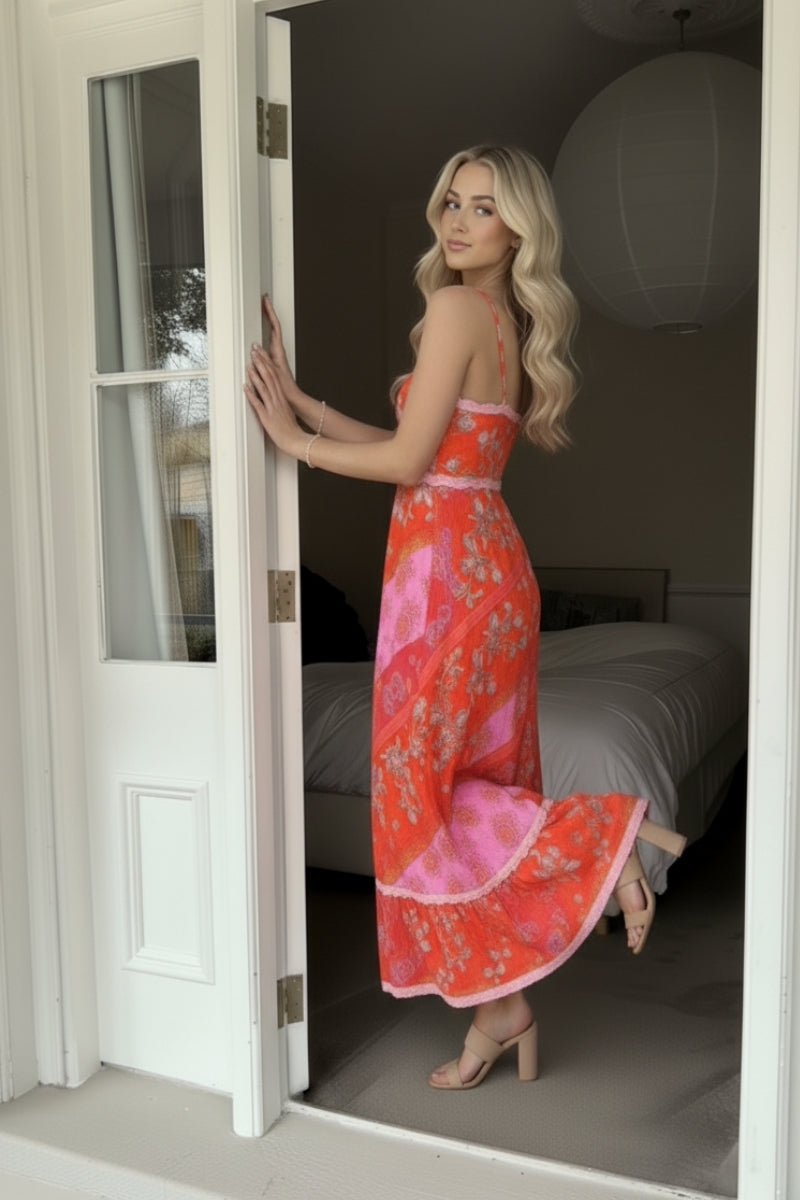 Marguerite Dress - Multi Floral