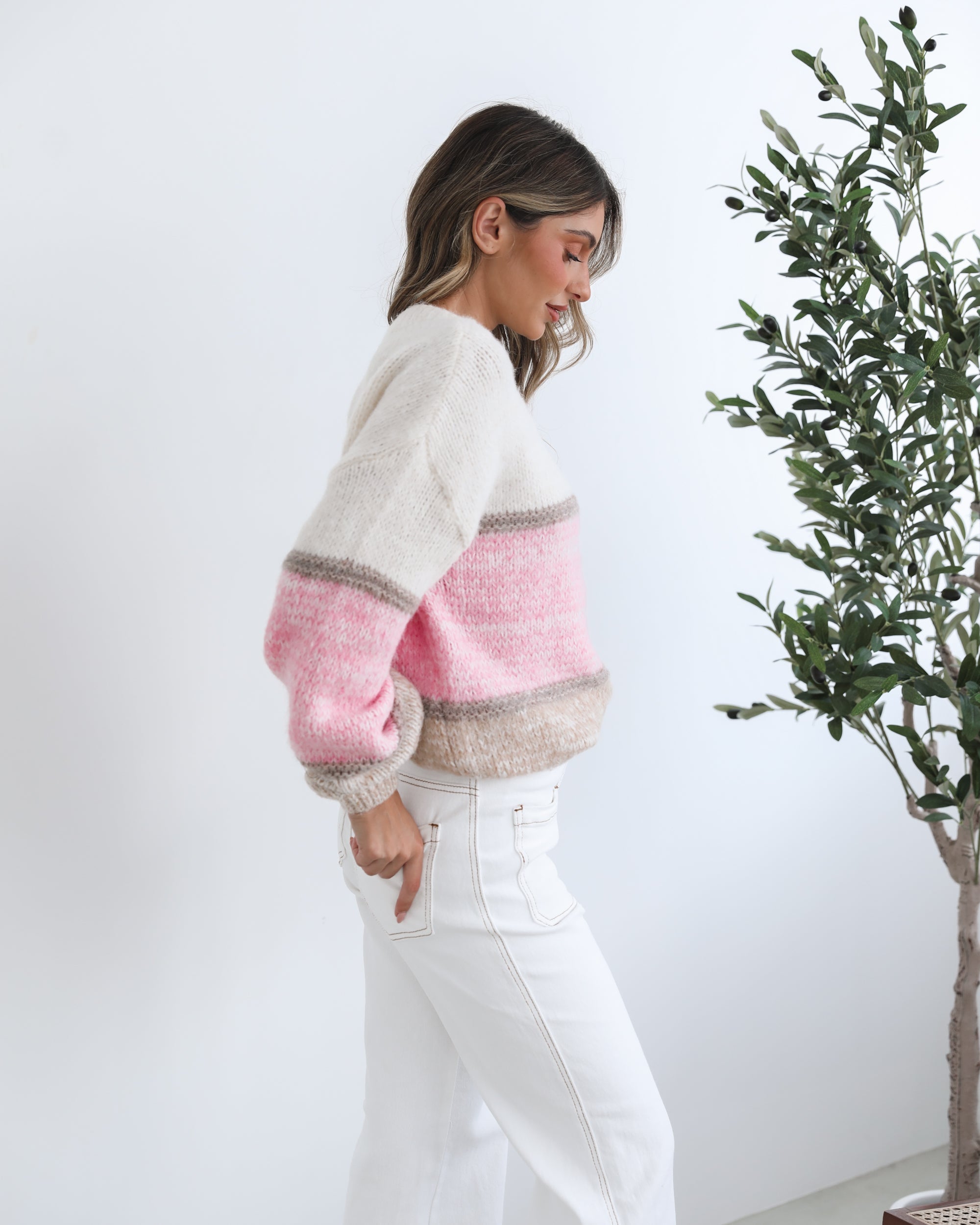 Maysam Knit - Pink Multi