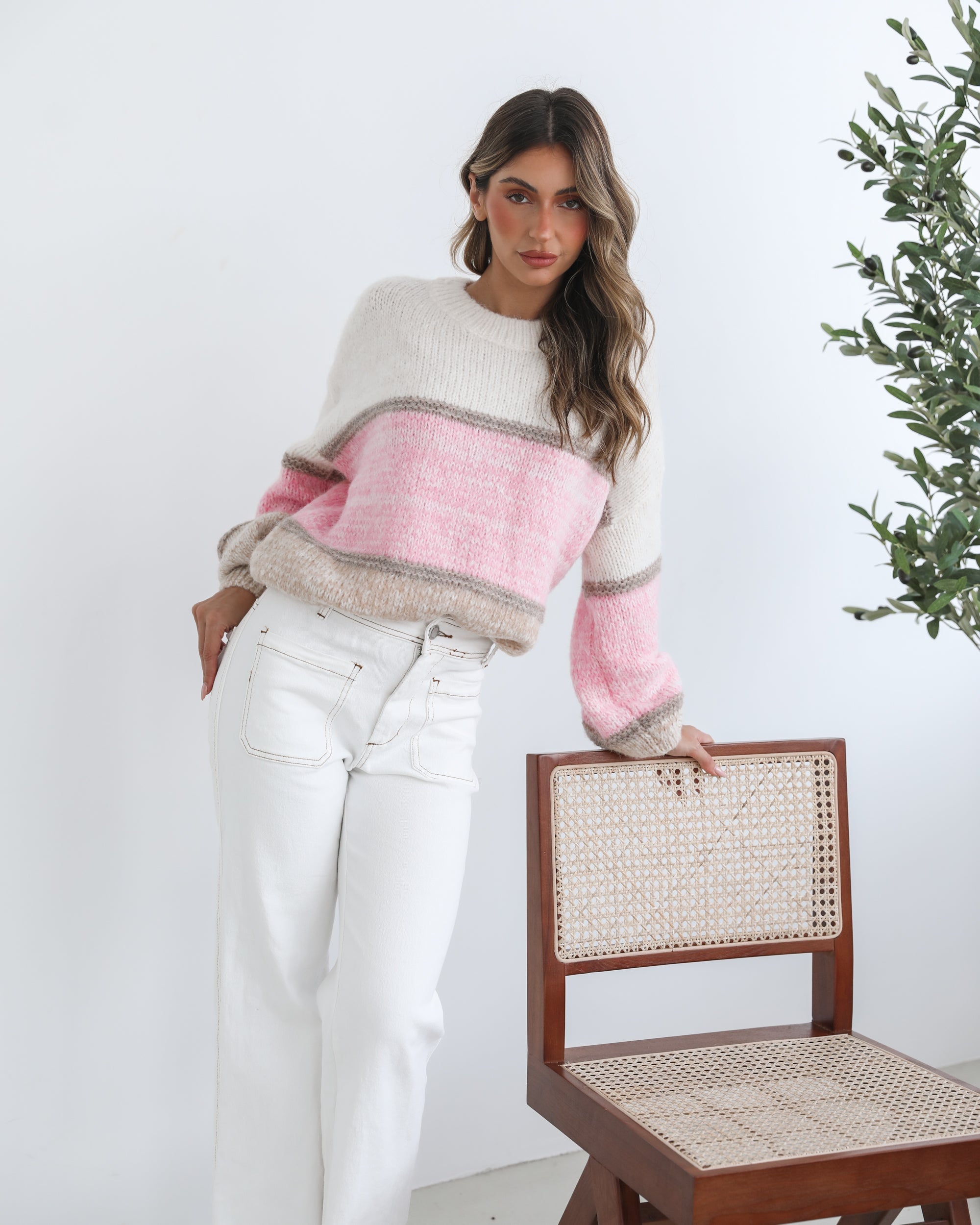 Maysam Knit - Pink Multi