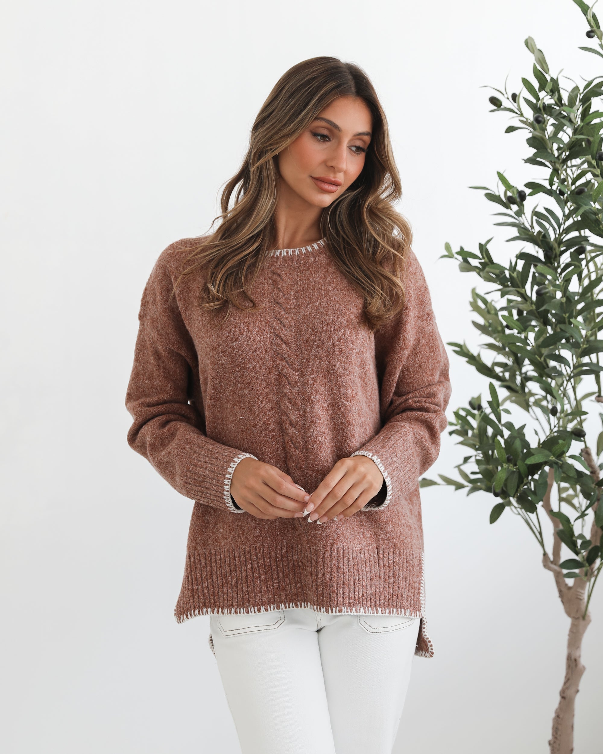 Nasheia Knit - Mocha