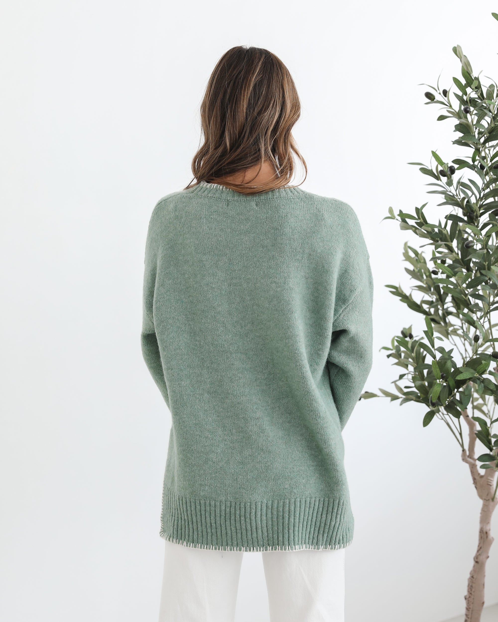 Nasheia Knit - Sage