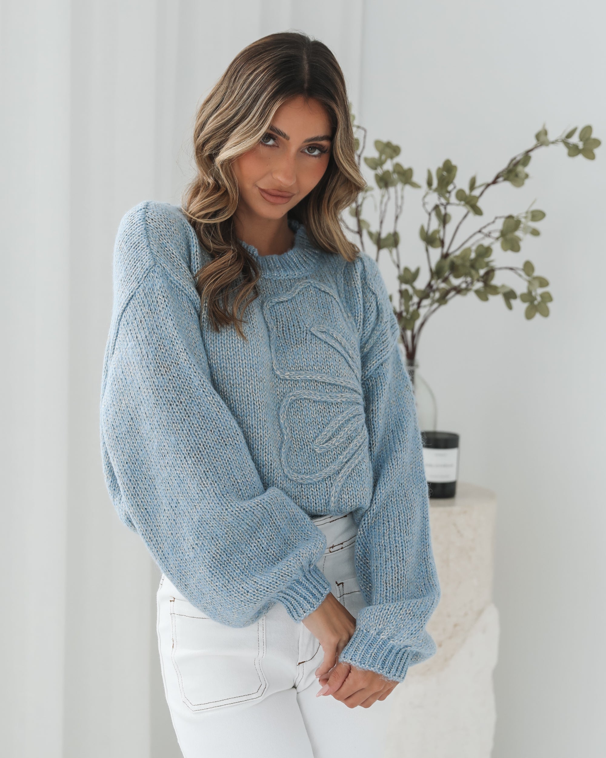Ophira Knit - Blue