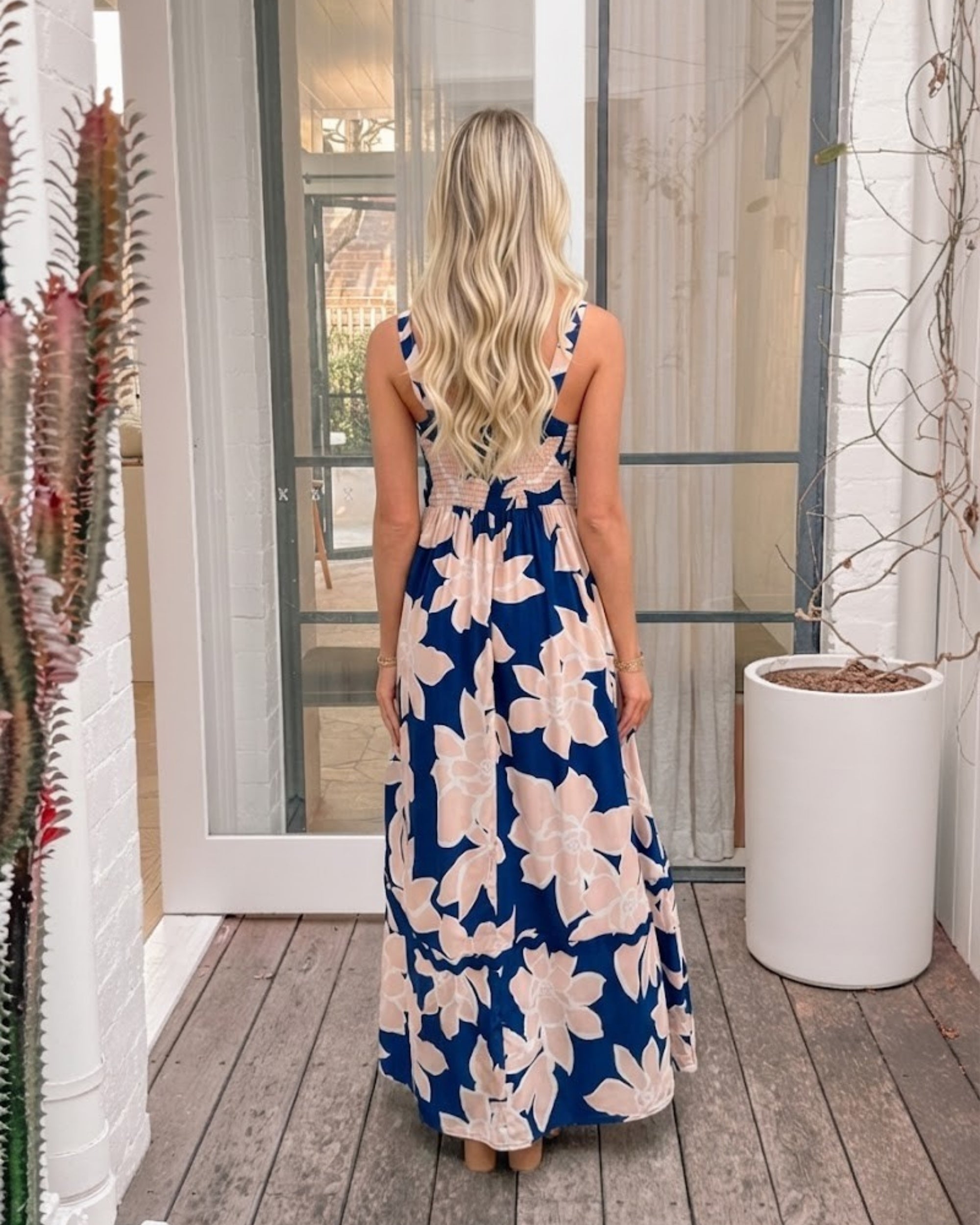 Orluna Dress - Navy Floral