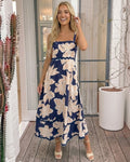 Orluna Dress - Navy Floral