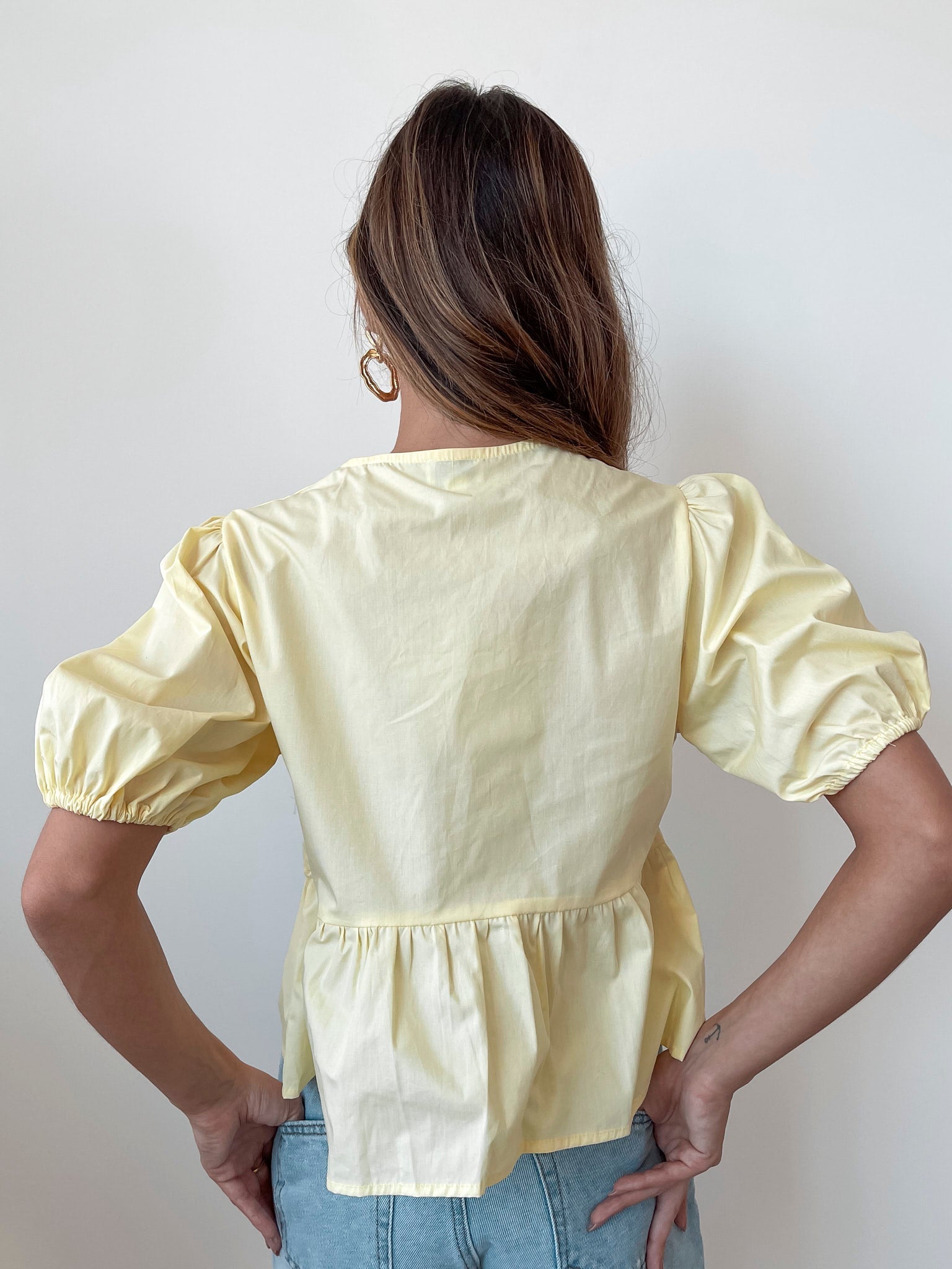 Rayanna Top - Yellow