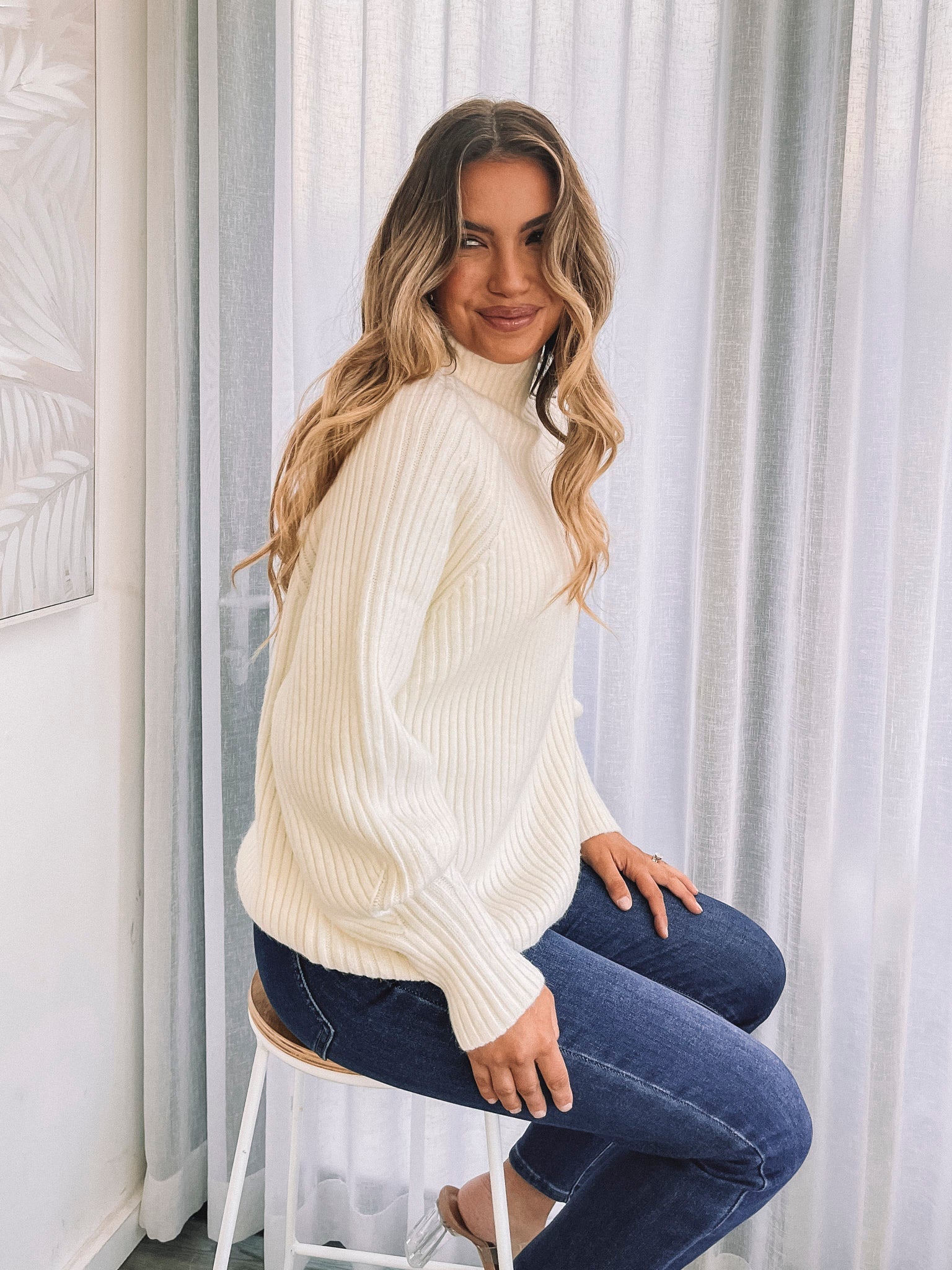 Shamae Knit - White